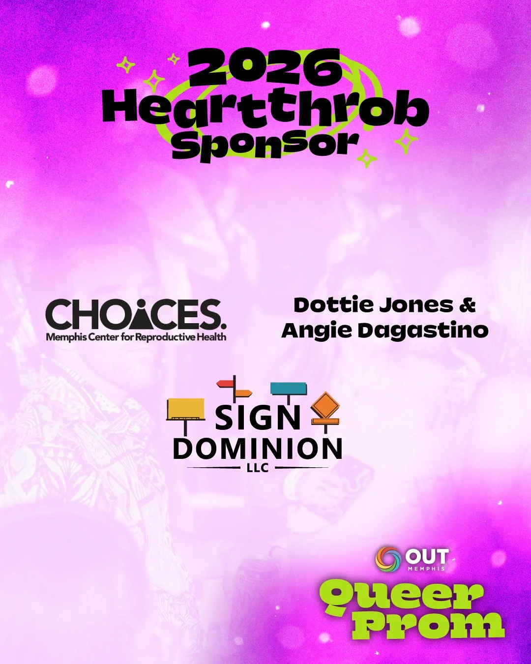 At Queer Prom, we call these the Heartthrob moments:⁠
🎵 a song you didn&rsquo;t know you needed⁠
💗 a friend you didn&rsquo;t expect to see⁠
🌈 a feeling you can&rsquo;t quite explain⁠
⁠
We&rsquo;re proud to have Heartthrob Sponsor support helping m
