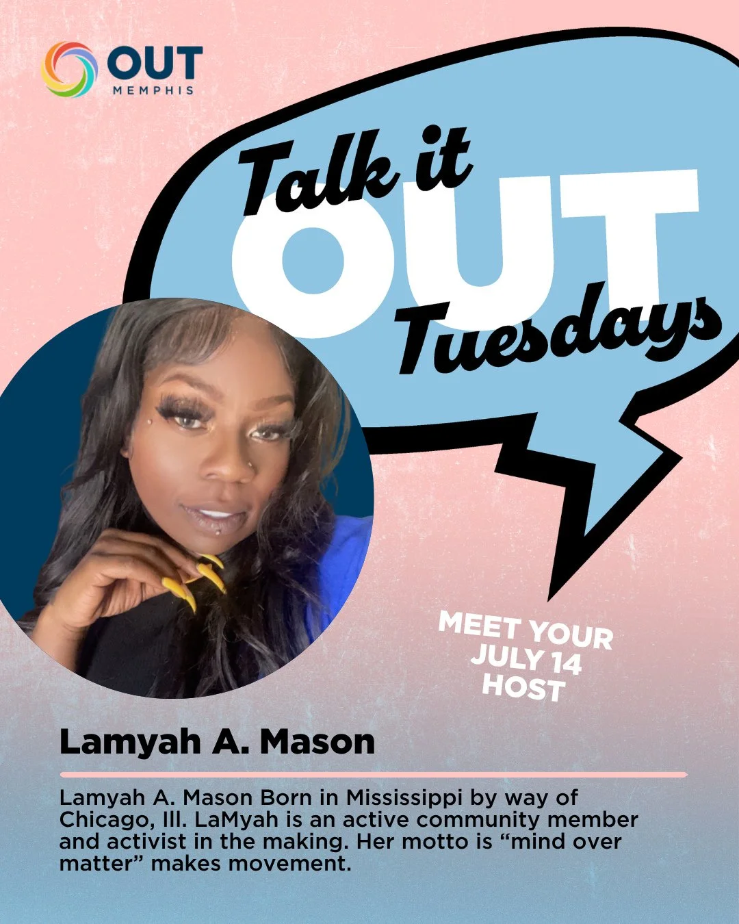 Join us for an intimate, beauty-shop&ndash;style conversation created with the real lives of sisters in mind. This space honors the true experiences of Black and Brown trans women&mdash;the things we carry every day and don&rsquo;t always get to say 