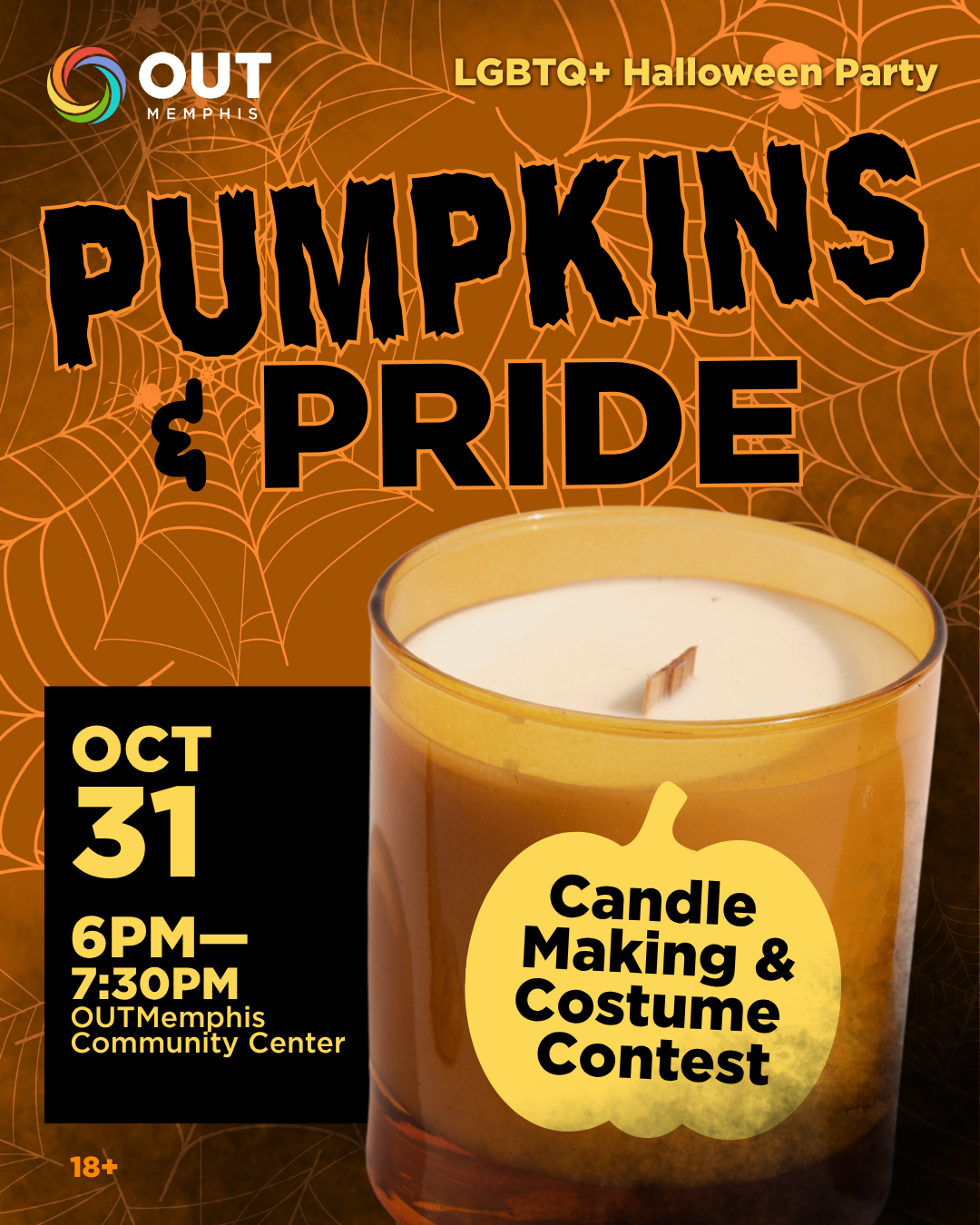Pumpkins & Pride Halloween Party