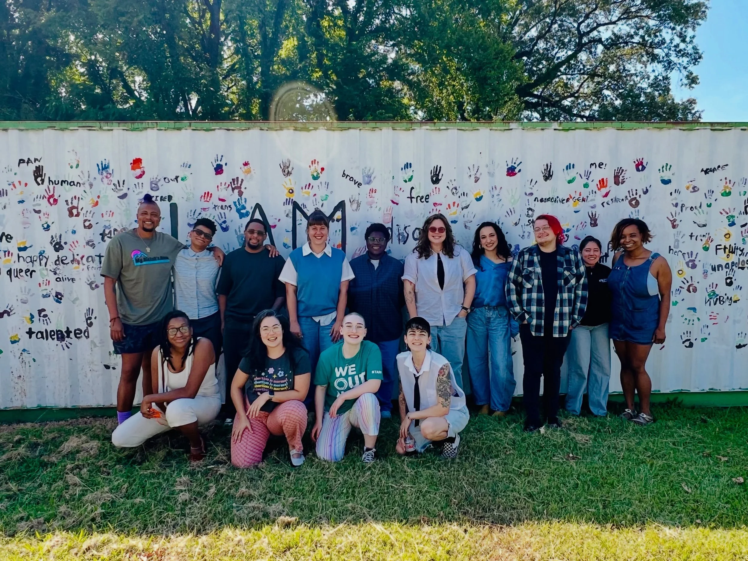 We had a fabulous time getting to hang out with the folks from @southernequality a couple weeks ago! 

They came to our Youth Empowerment Center for the day not only to learn more about our Metamorphosis Program but to also give back to our staff! Ca