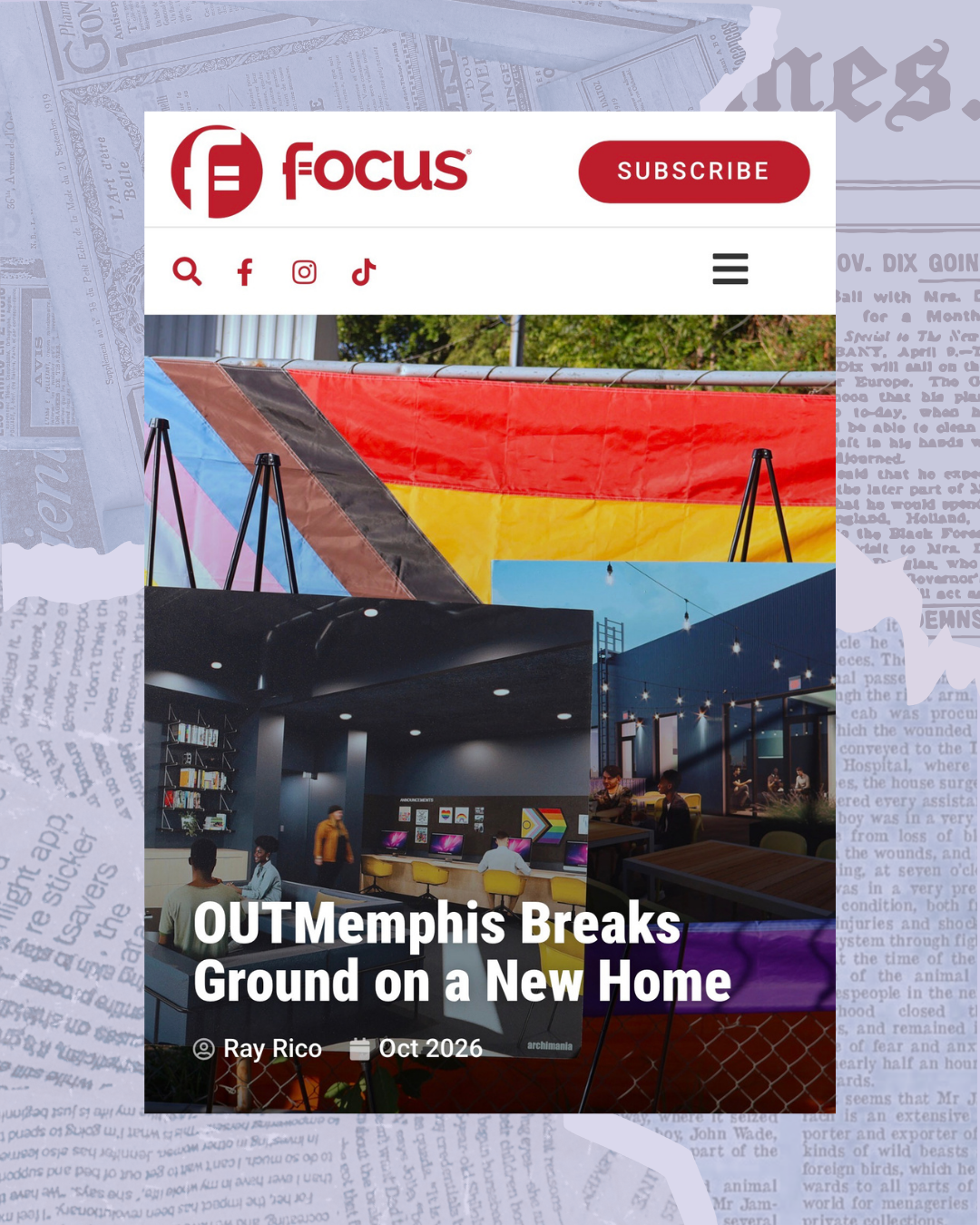 Focus Midsouth—OUTMemphis Breaks Ground on a New home