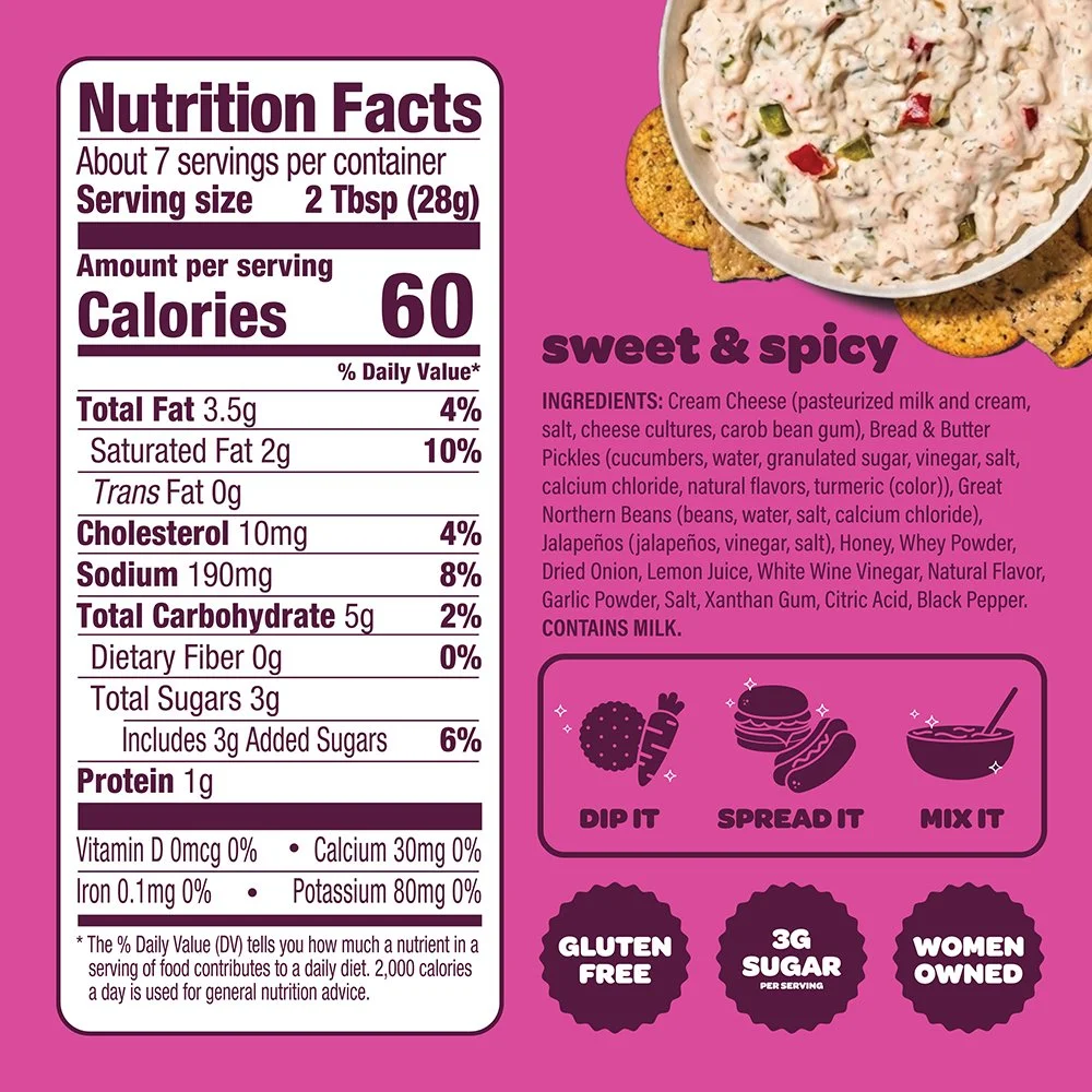Plucky Pickle Dip_2026_1000x1000_Kroger_Sweet and Spicy NFP.jpg