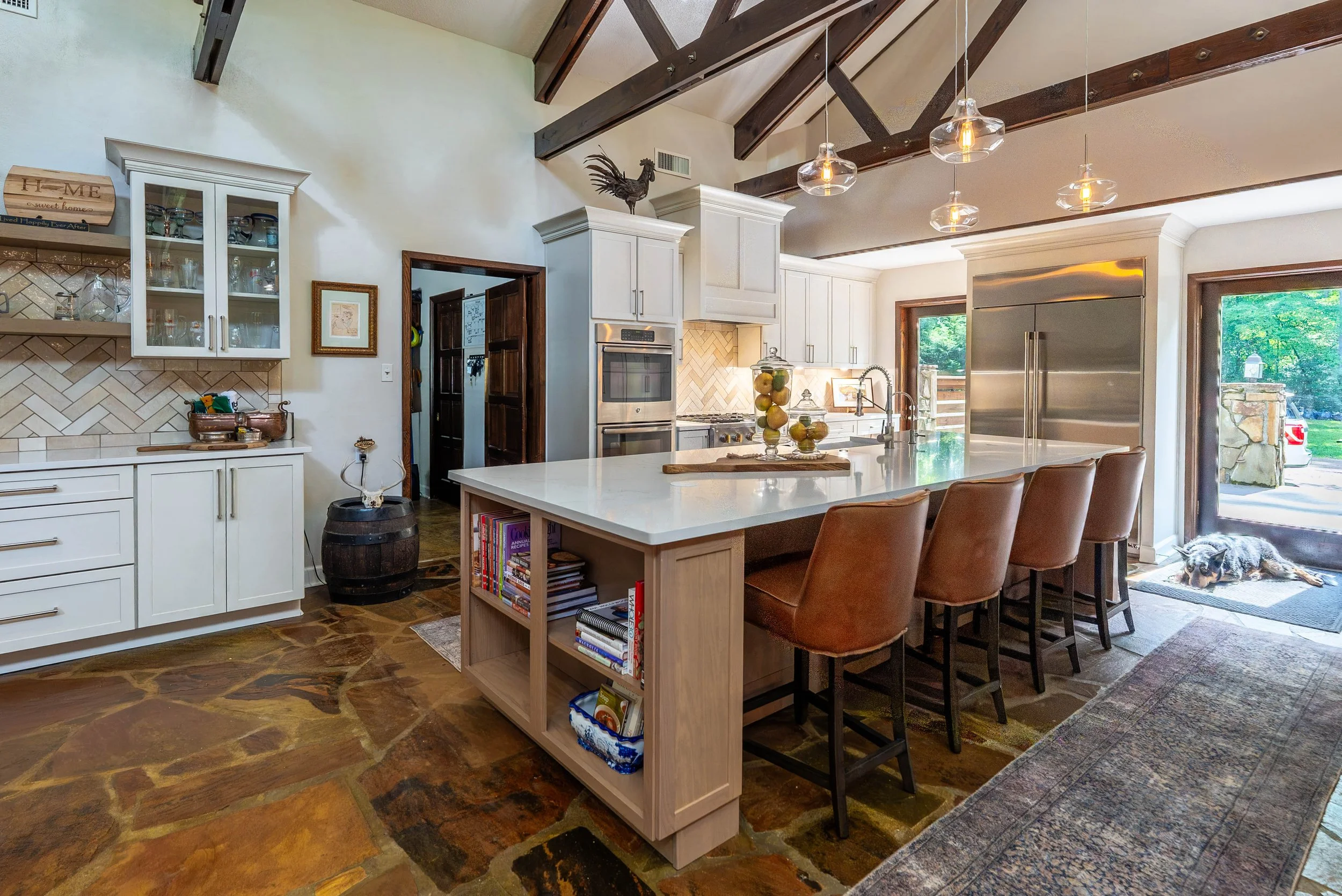 Rustic Transitional Kitchen Remodel by Cookeville Kitchen Sales project photo
