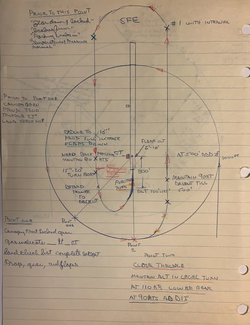Saufley Pattern Entry — Randy Hotton, Pilot