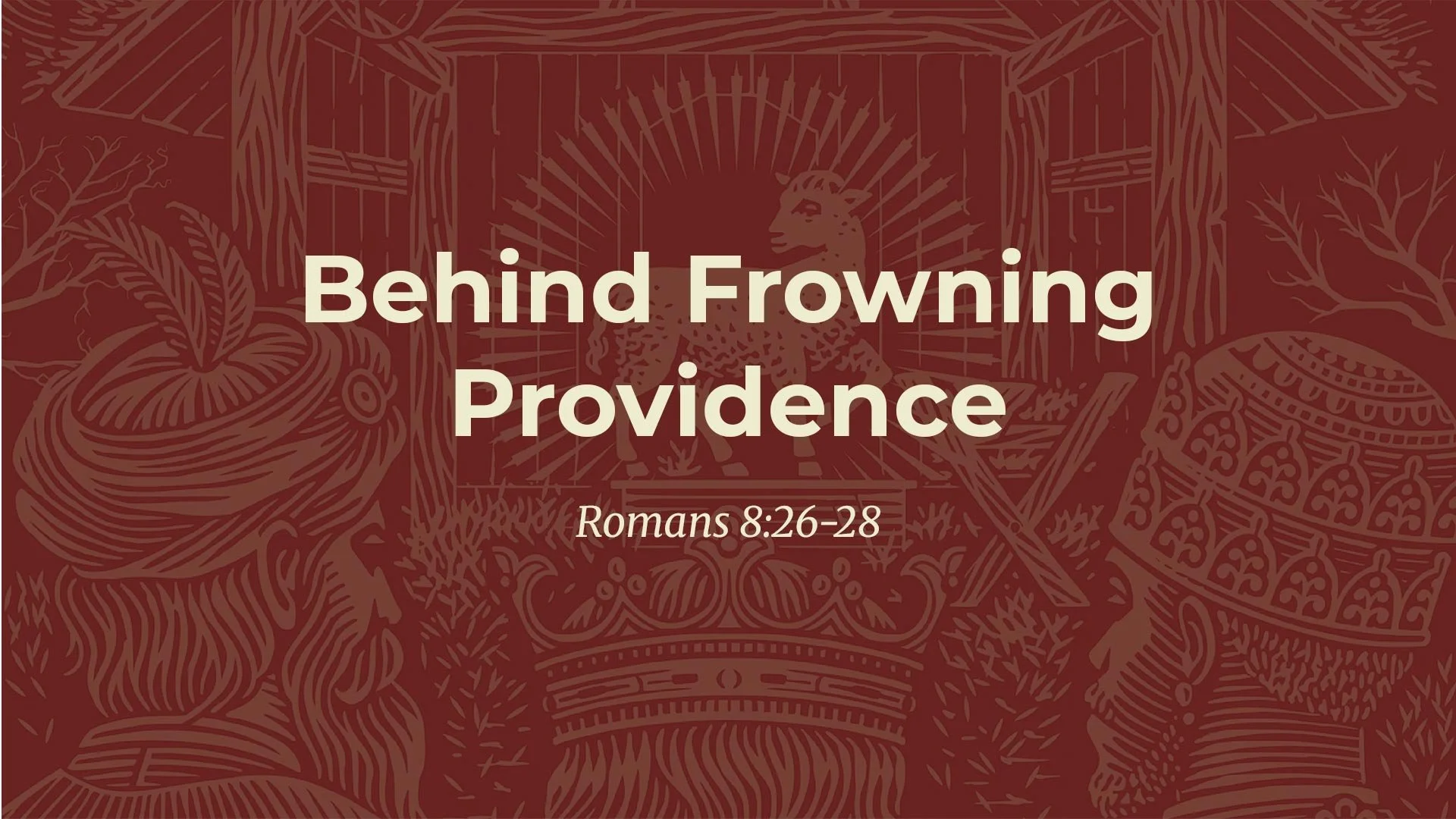 Behind Frowning Providence