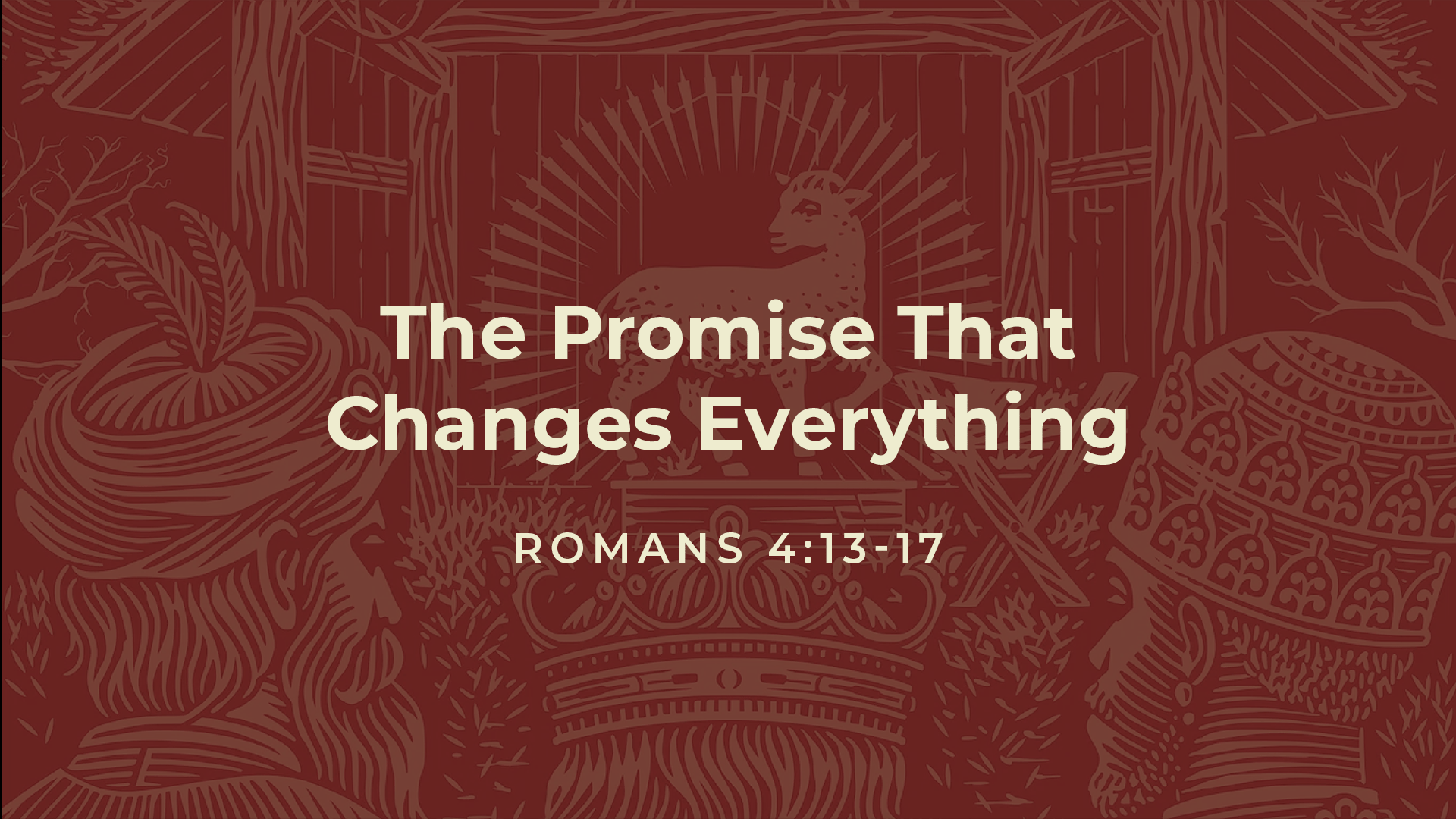 The Promise That Changes Everything