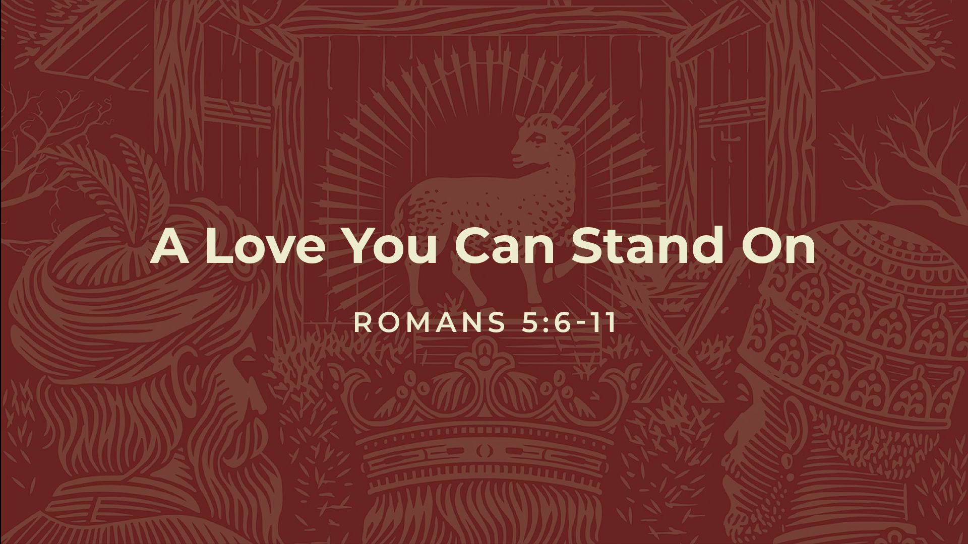A Love You Can Stand On