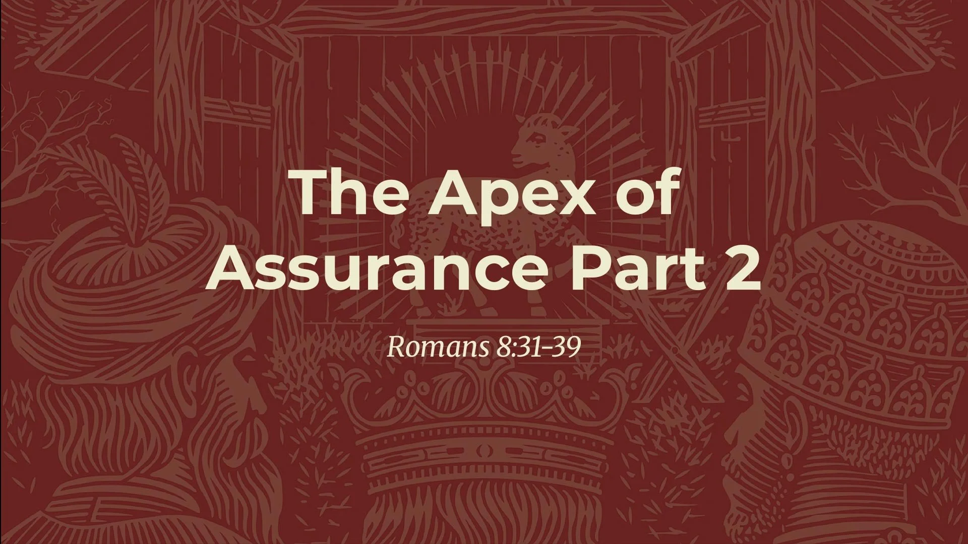 The Apex of Assurance Pt. 2