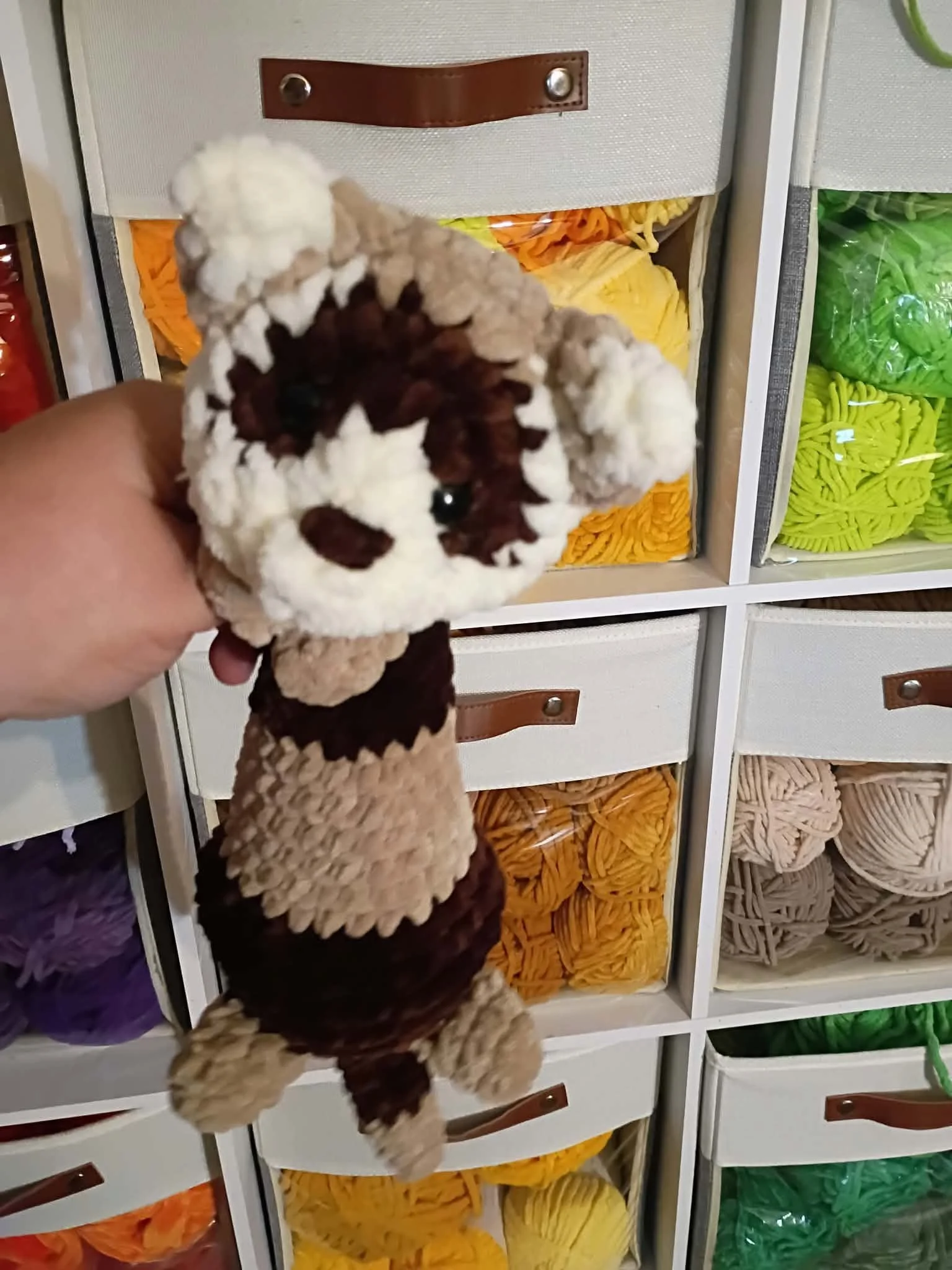 Weighted plushie ferret