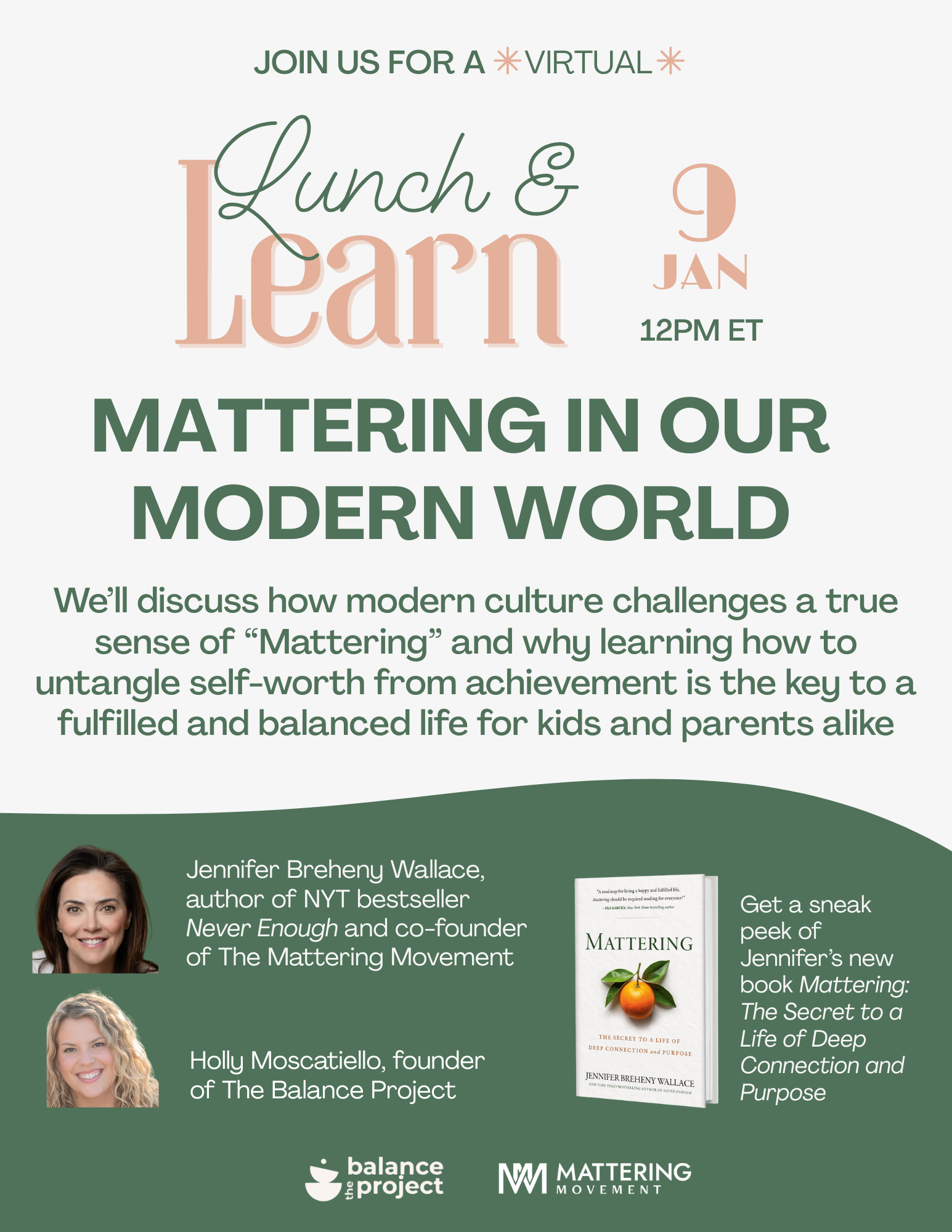 Mattering in our Modern World: Event Recap