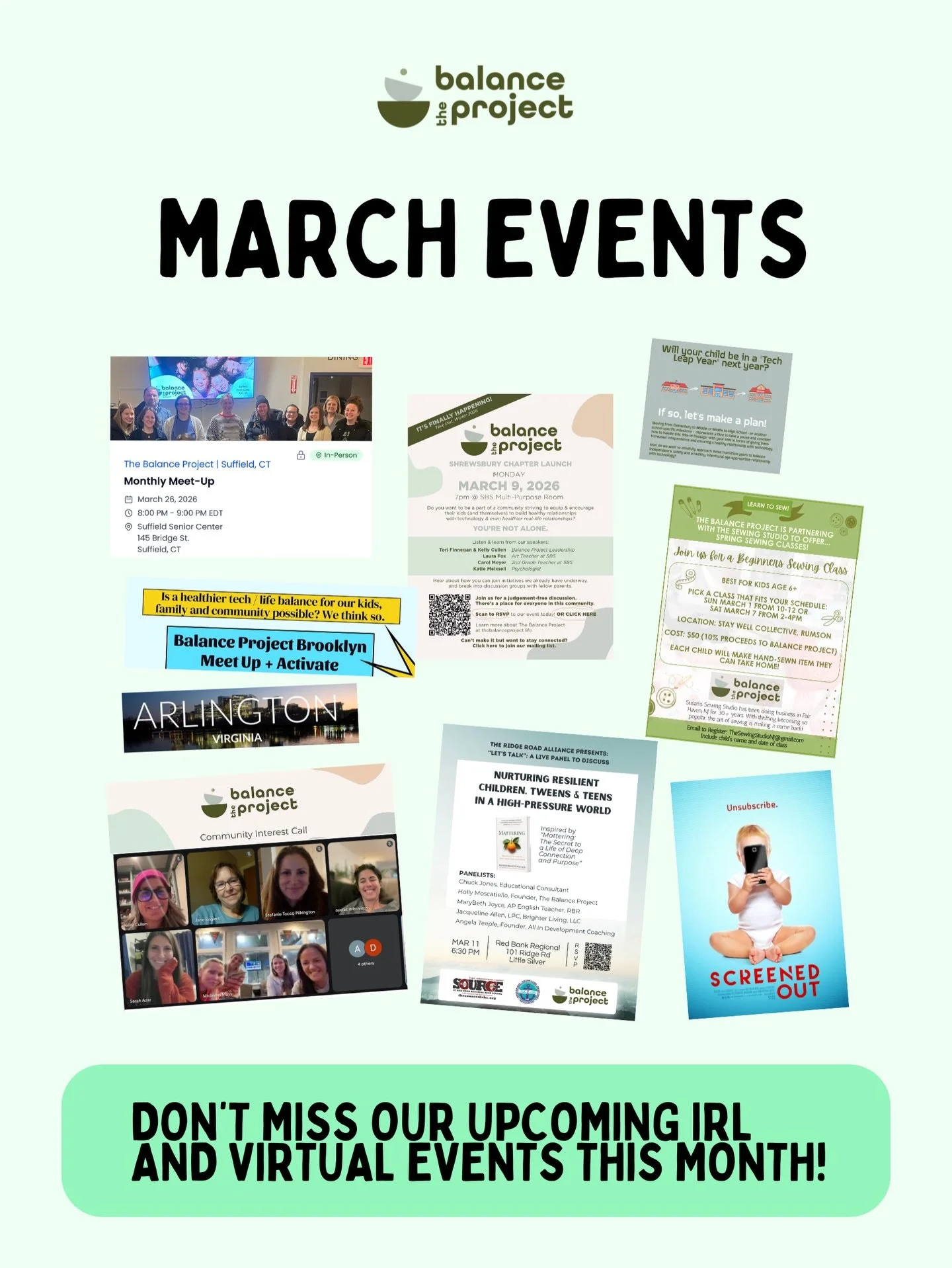 So many amazing things happening in March! 🎉🙌🏻👯

Hope to see you there. Link in bio to RSVP!
