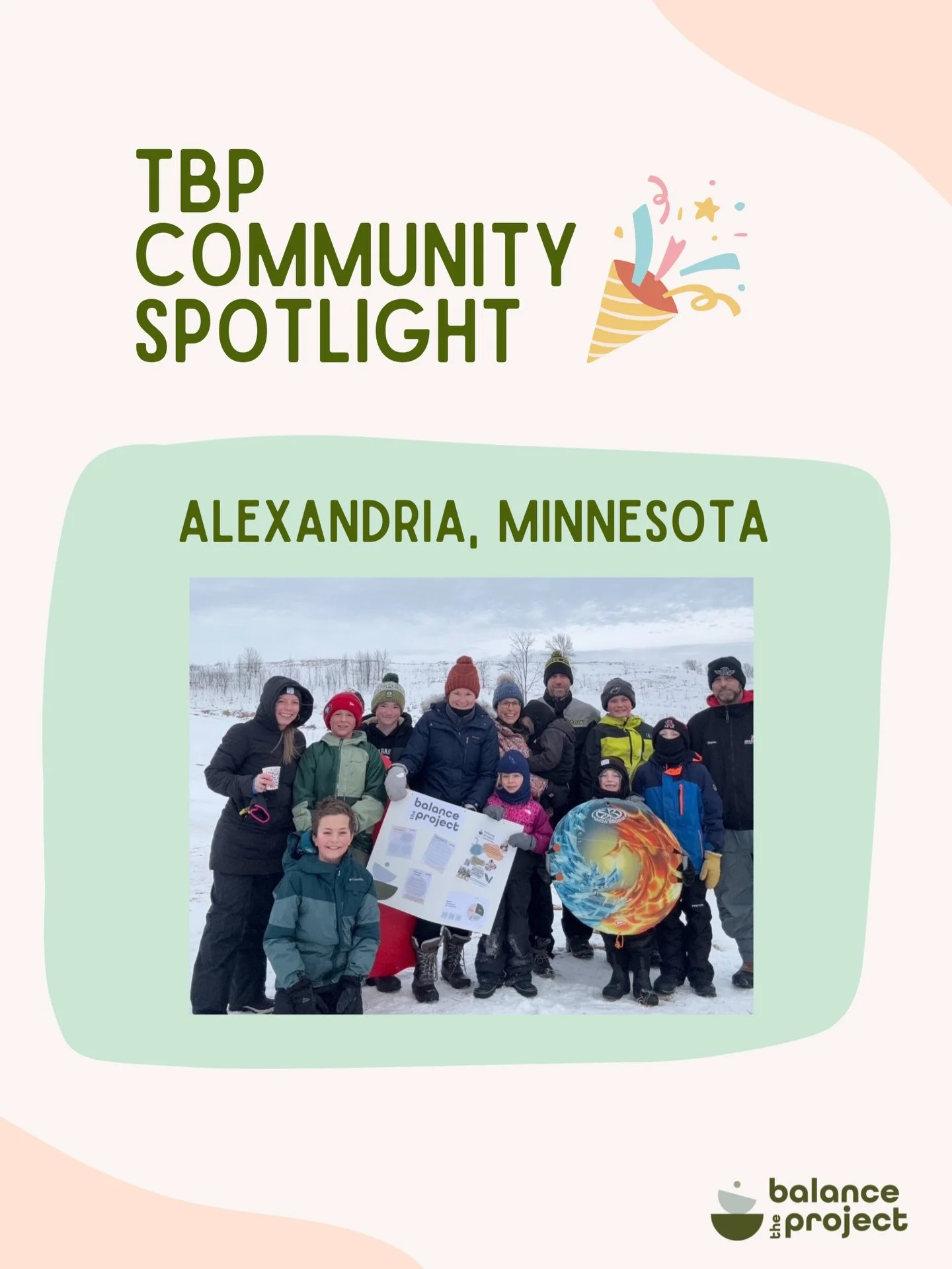 Such a special community in Alexandria, Minnesota! 💗

It&rsquo;s amazing to see all that Amanda and the TBP Alexandria crew have accomplished. Can&rsquo;t wait to see what they do next. 

Interested in connecting with Amanda? Email community@thebala