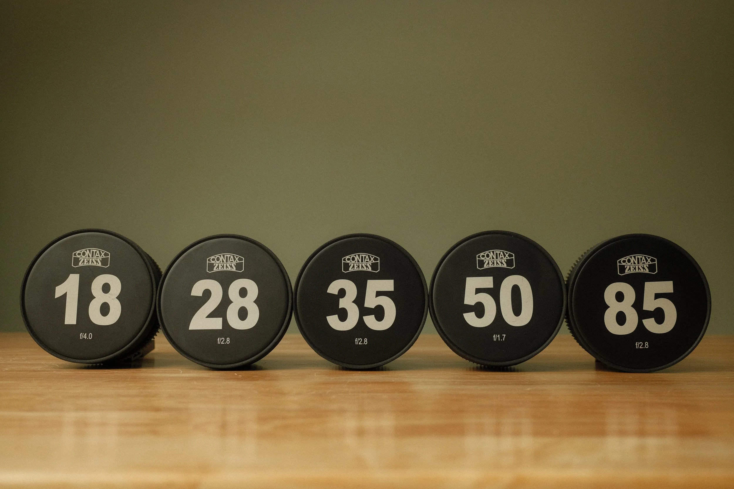 Contax Zeiss Cine-Modded Set (EF) $175/day