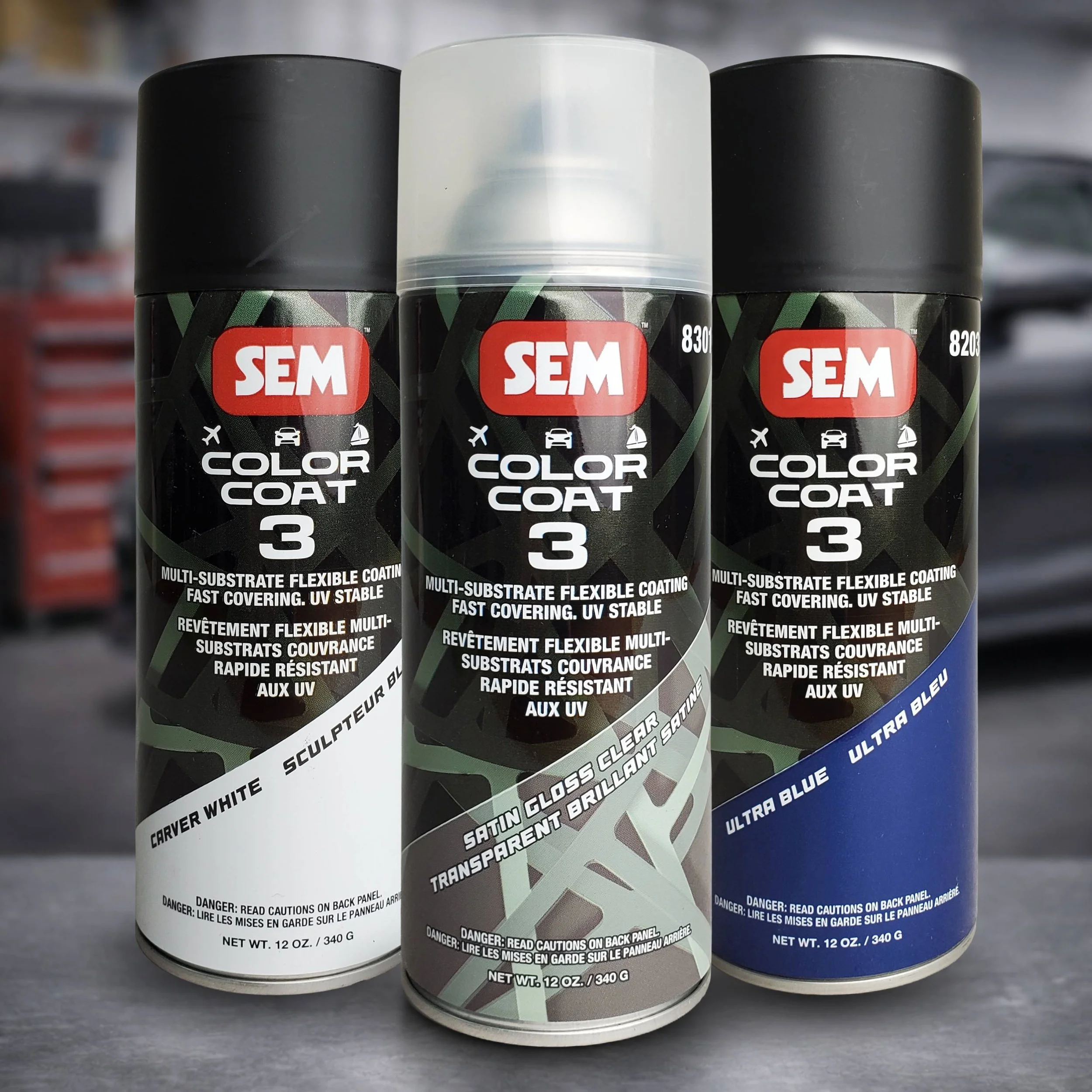 SEM Color Coat 3 Aerosols