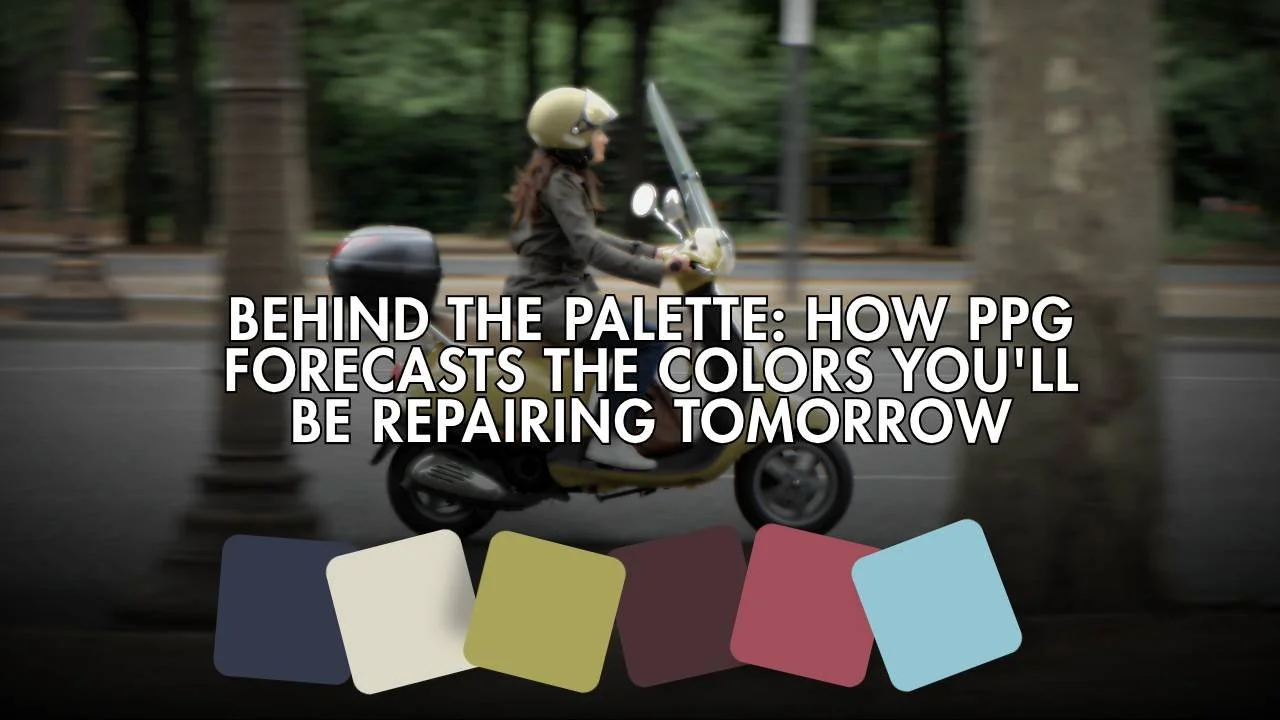 Behind the Palette: How PPG Forecasts the Colors You'll Be Repairing Tomorrow