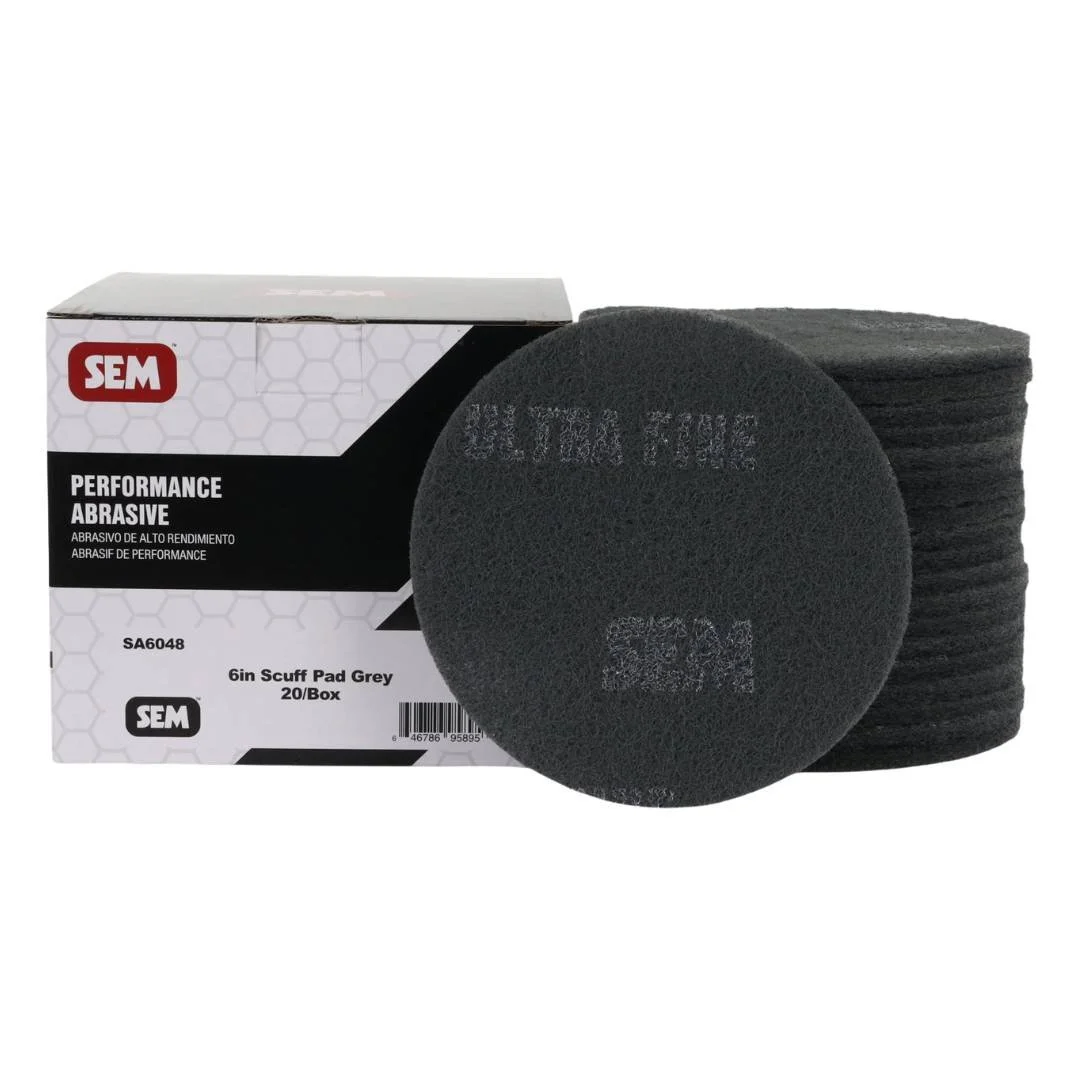 SEM 6" Gray Scuff Pad