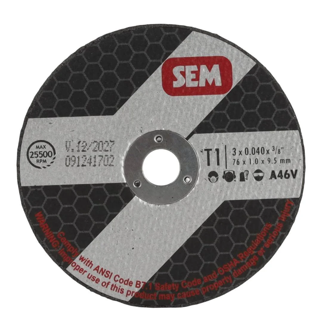 SEM 3" .04 Cutoff Wheel