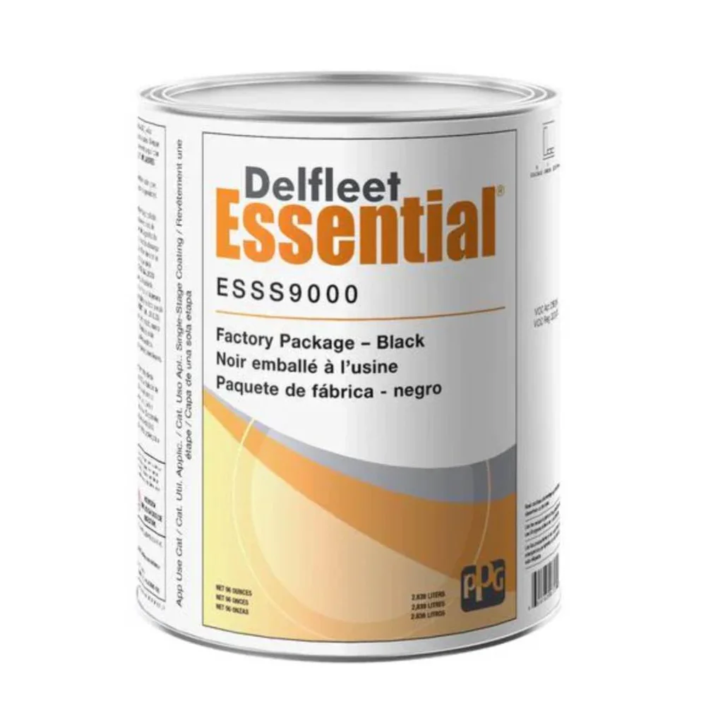 Delfleet Essential® Factory Pack Black | Single Stage Polyurethane