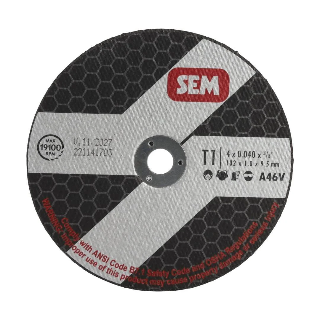 SEM 4" .04mm Cutoff Wheel