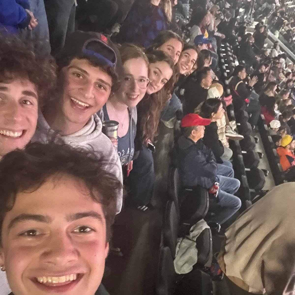 Claremont Hillel took on the LA Clippers game! 🏀🔥

Claremont Hillel students headed to the Clippers game for a night of basketball, community, and fun off campus. From big plays to great conversations, it was such a memorable evening together.

We&