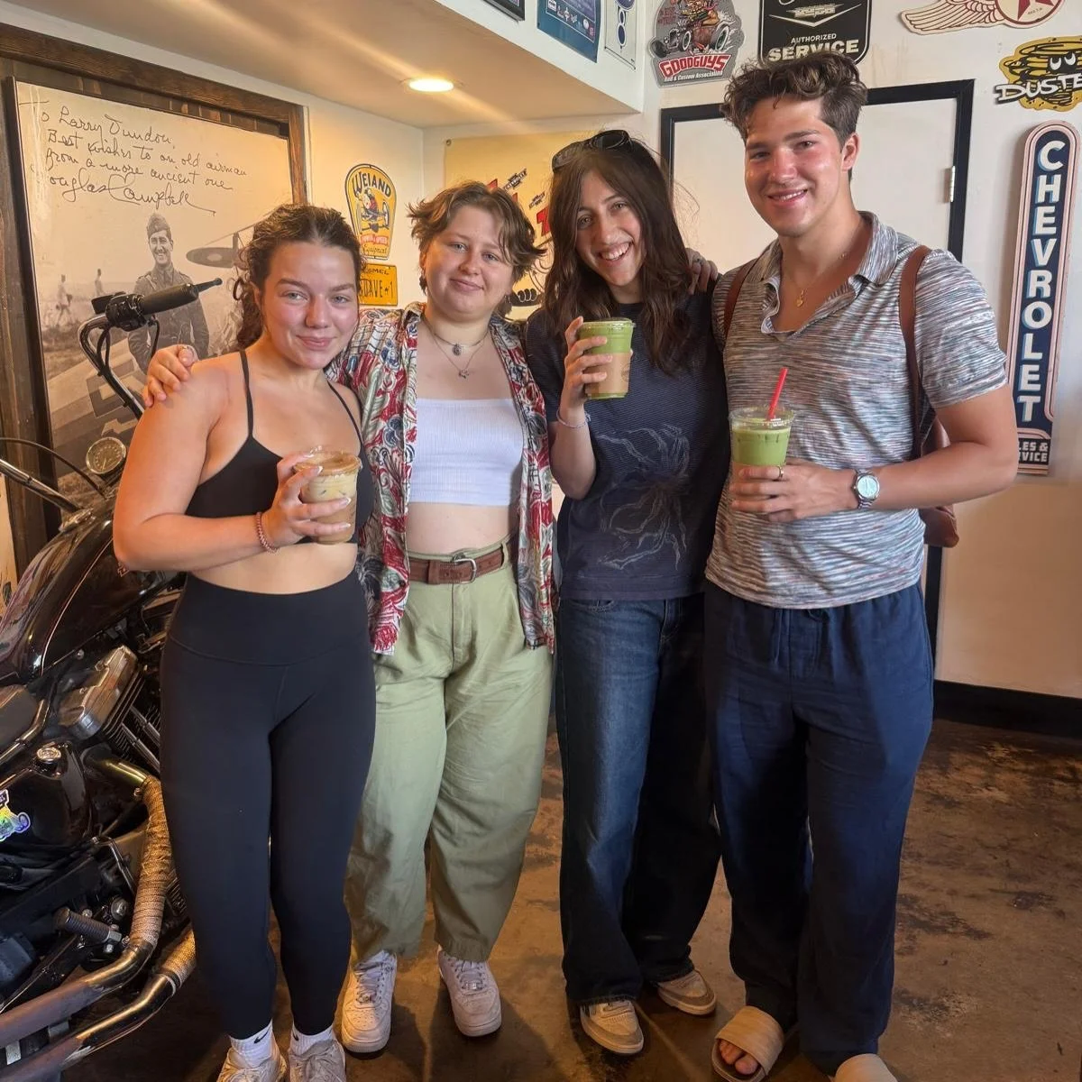 Wake up with Hillel is the spot to start your Monday off right 🤩 
See you at Rev&rsquo;d up Mondays from 8:30-11:30am! ☕️🍵 #WakeupWithHillel #claremonthillel