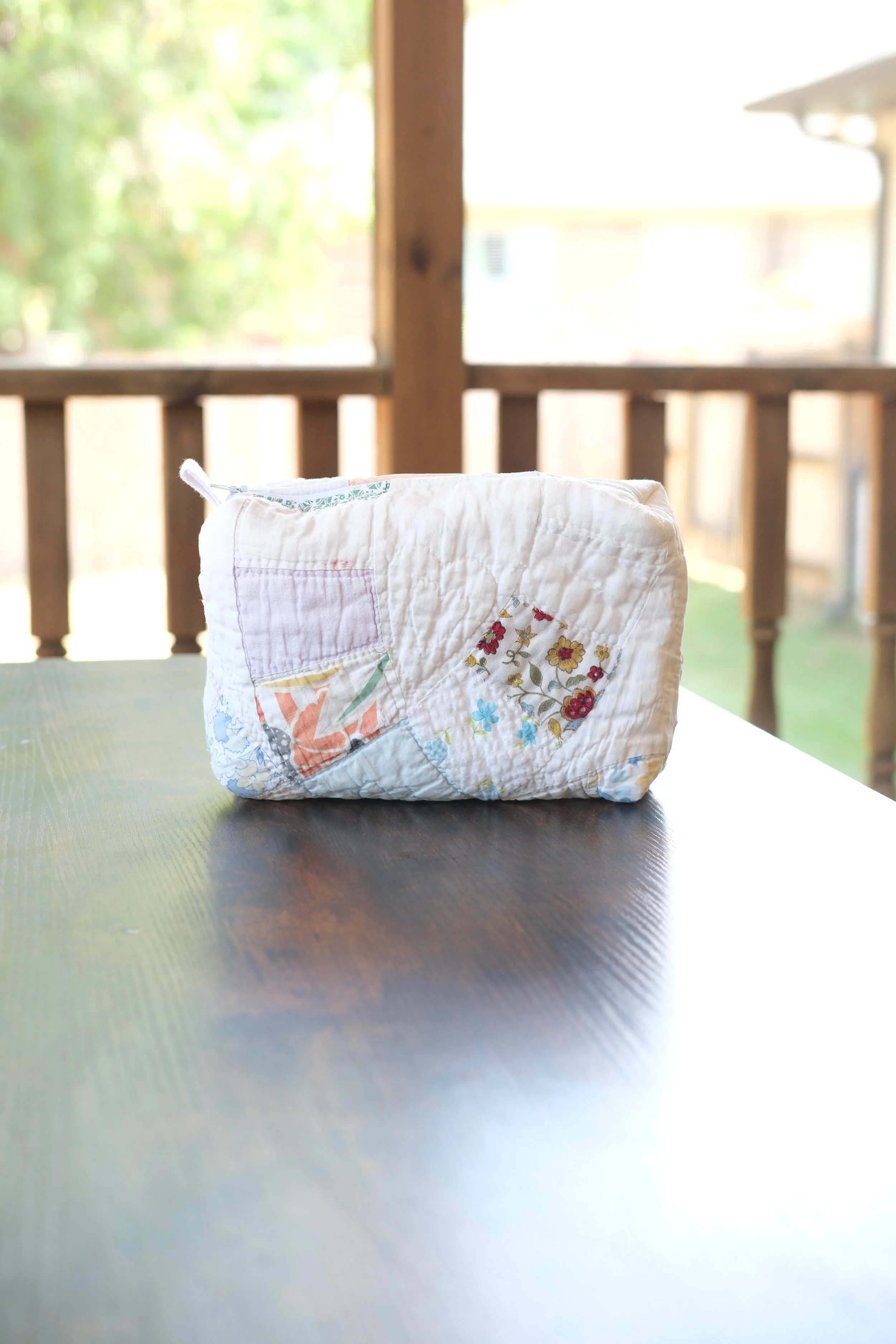 Quilted Toiletry Pouch
