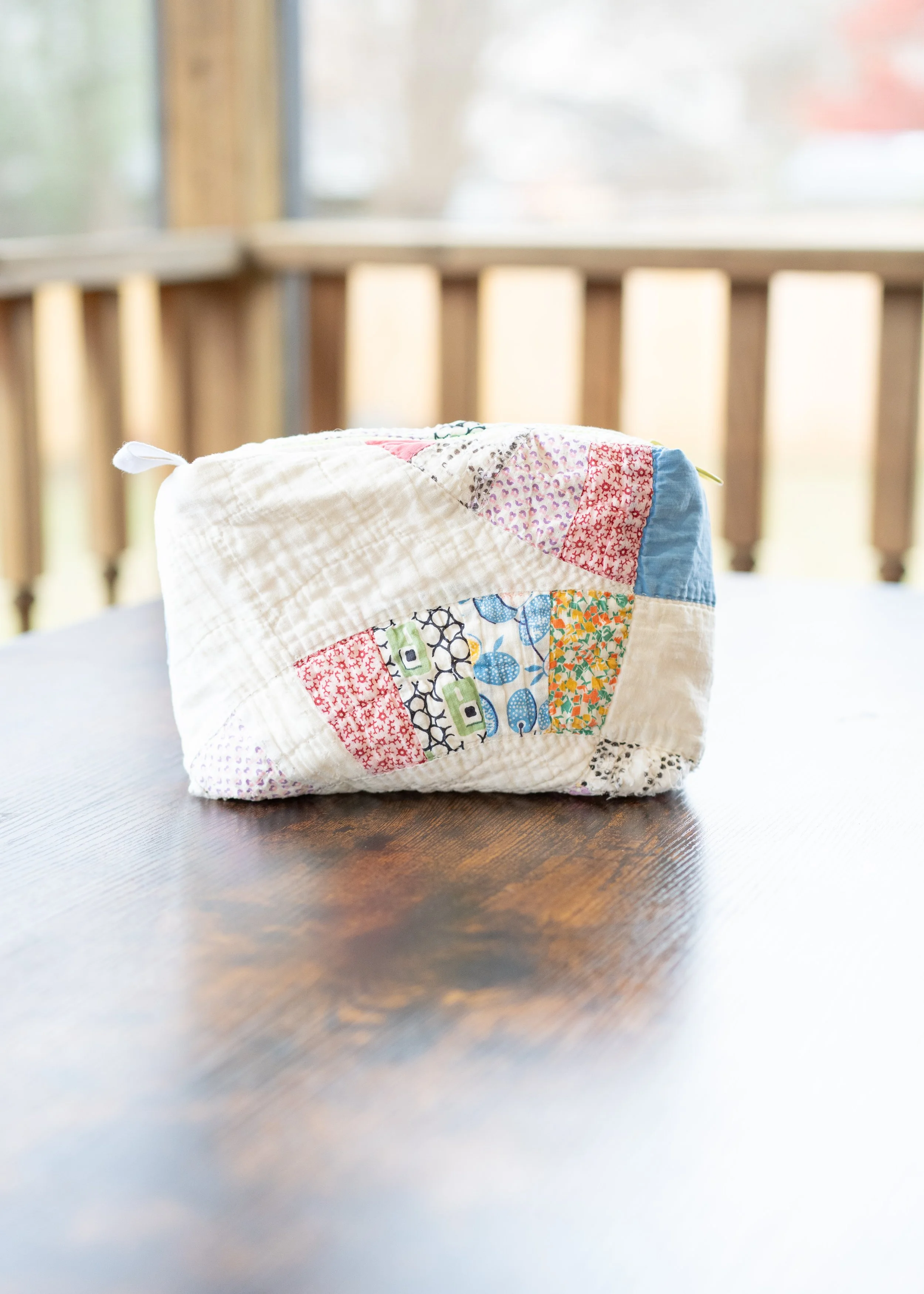 Quilted Toiletry Pouch