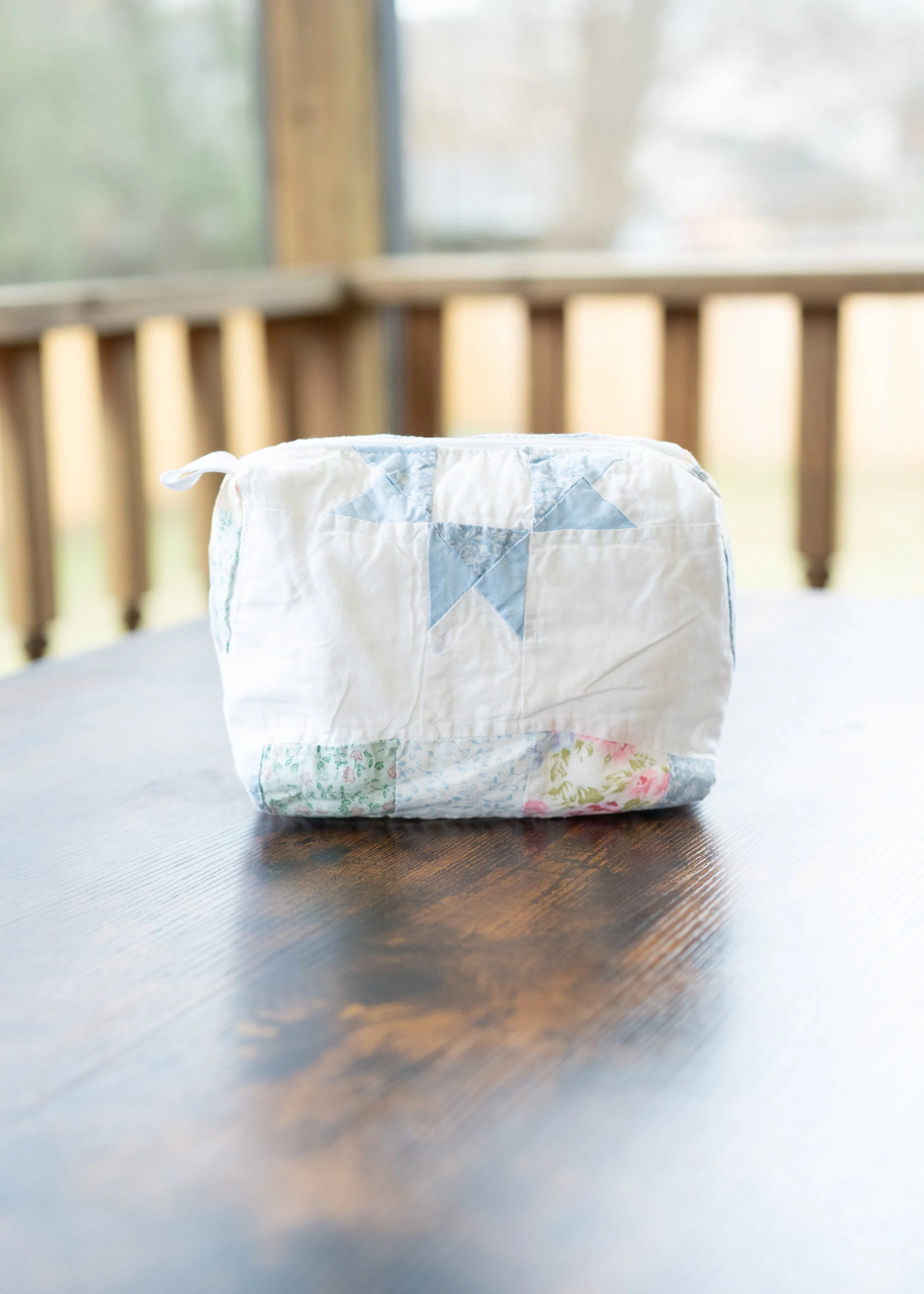 Quilted Toiletry Pouch