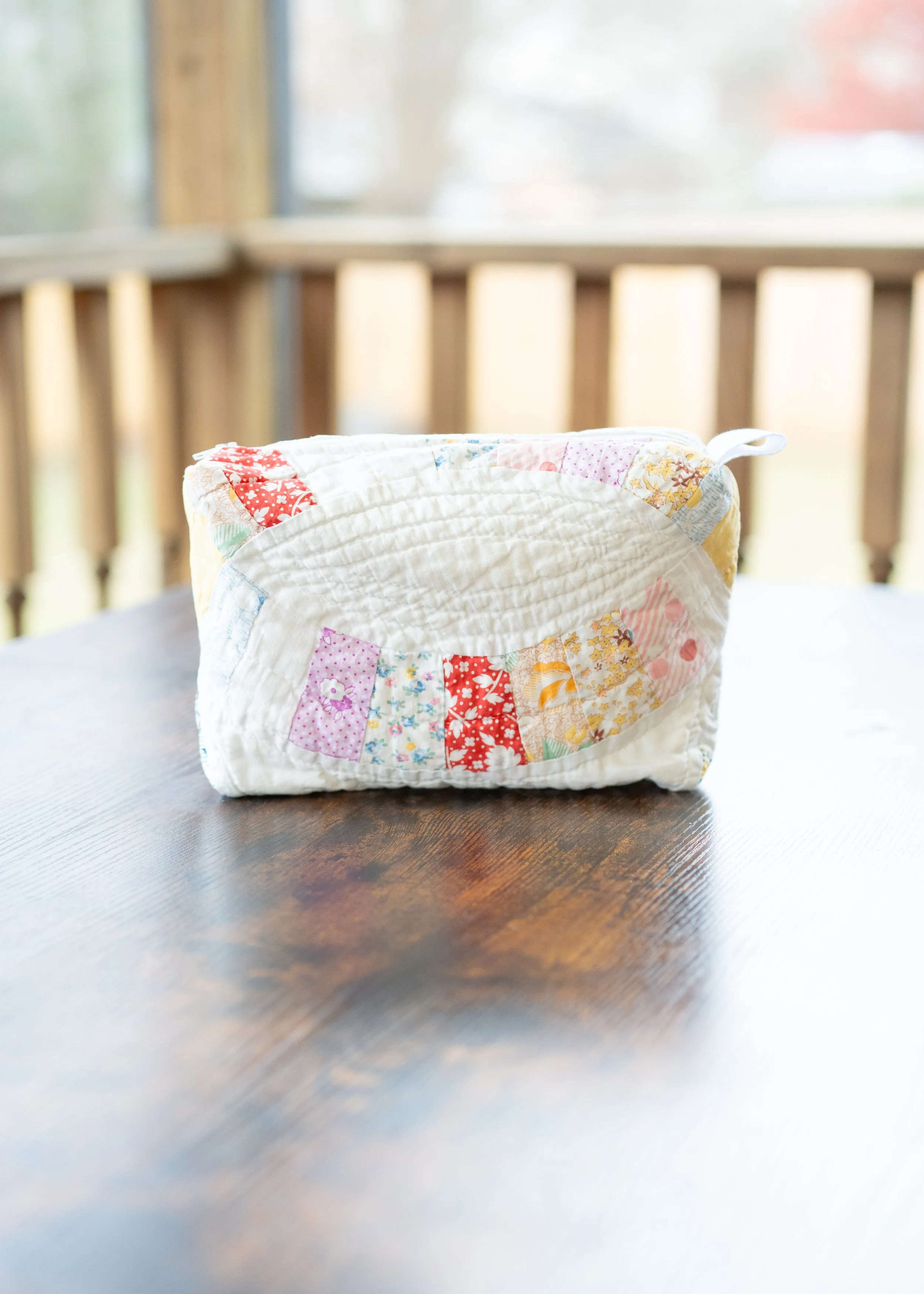 Quilted Toiletry Pouch
