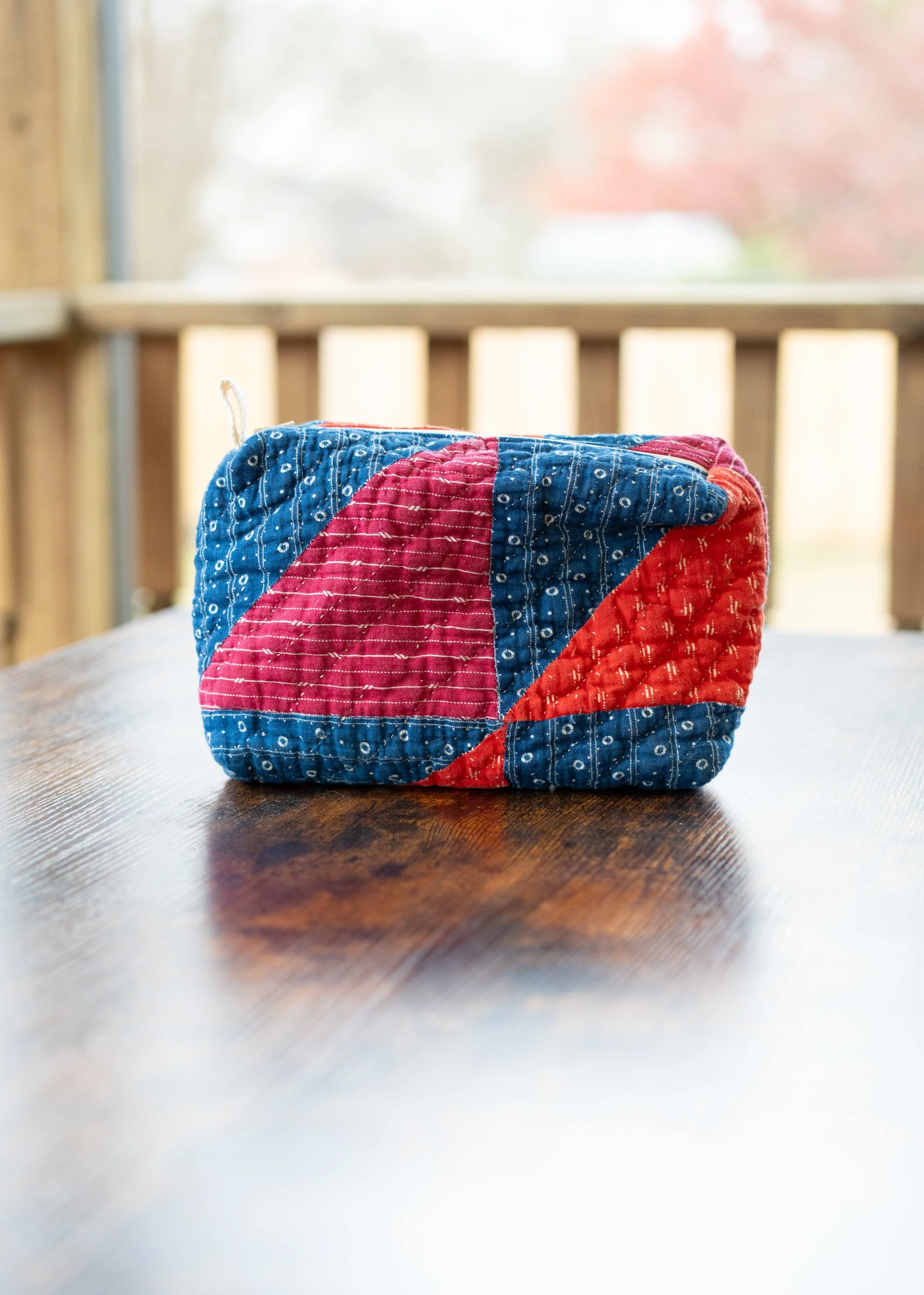 Quilted Toiletry Pouch