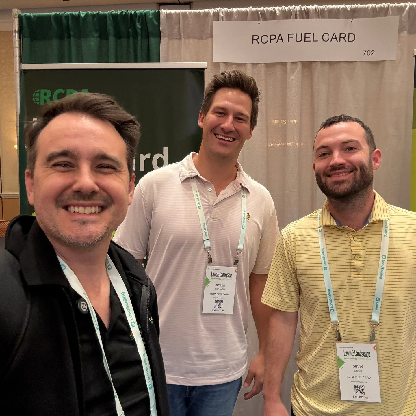 Vegas didn&rsquo;t disappoint! Shout out to Derek and Devin holding it down for the RCPA team. They had a blast meeting folks at the @lawnlandscape Tech Conference. Already pumped for the next one! #RCPA #RCPAsave #fuelcard
