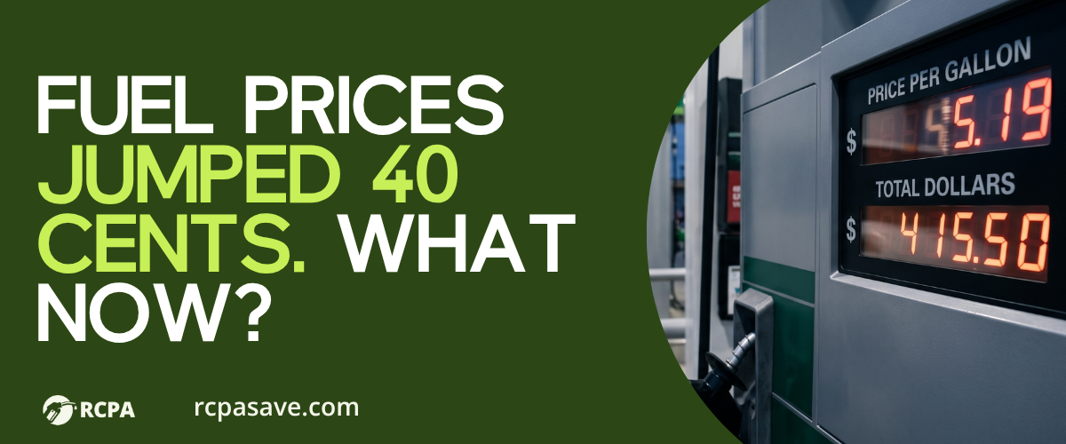 Fuel Prices Just Jumped 40 Cents. What Now?