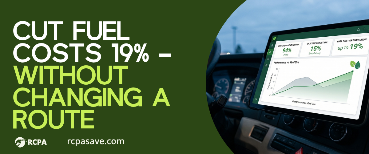 Fleets Using Driver Behavior Data Are Cutting Fuel Costs by Up to 19%