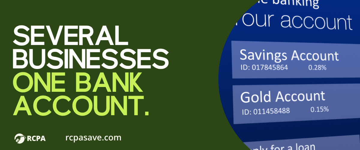 Case Study: Several Businesses, One Bank Account