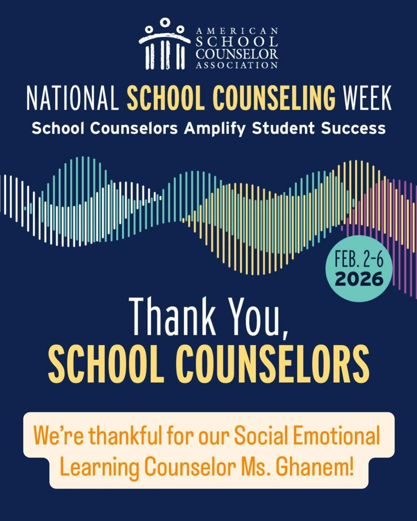 Who else is grateful for having Ms. Ghanem at CPSA?!! Show your love and support for her down below ⬇️