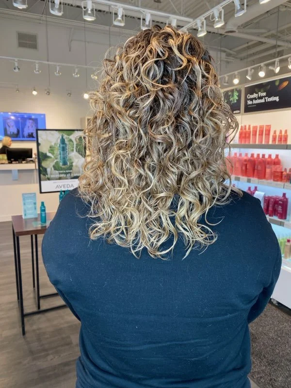 Curly Hair Cut in Woodbury MN