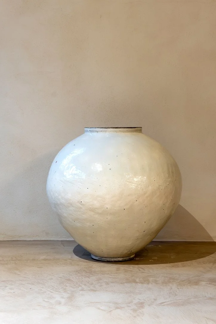 Large Korean Moon Jar.  Marco Minetti