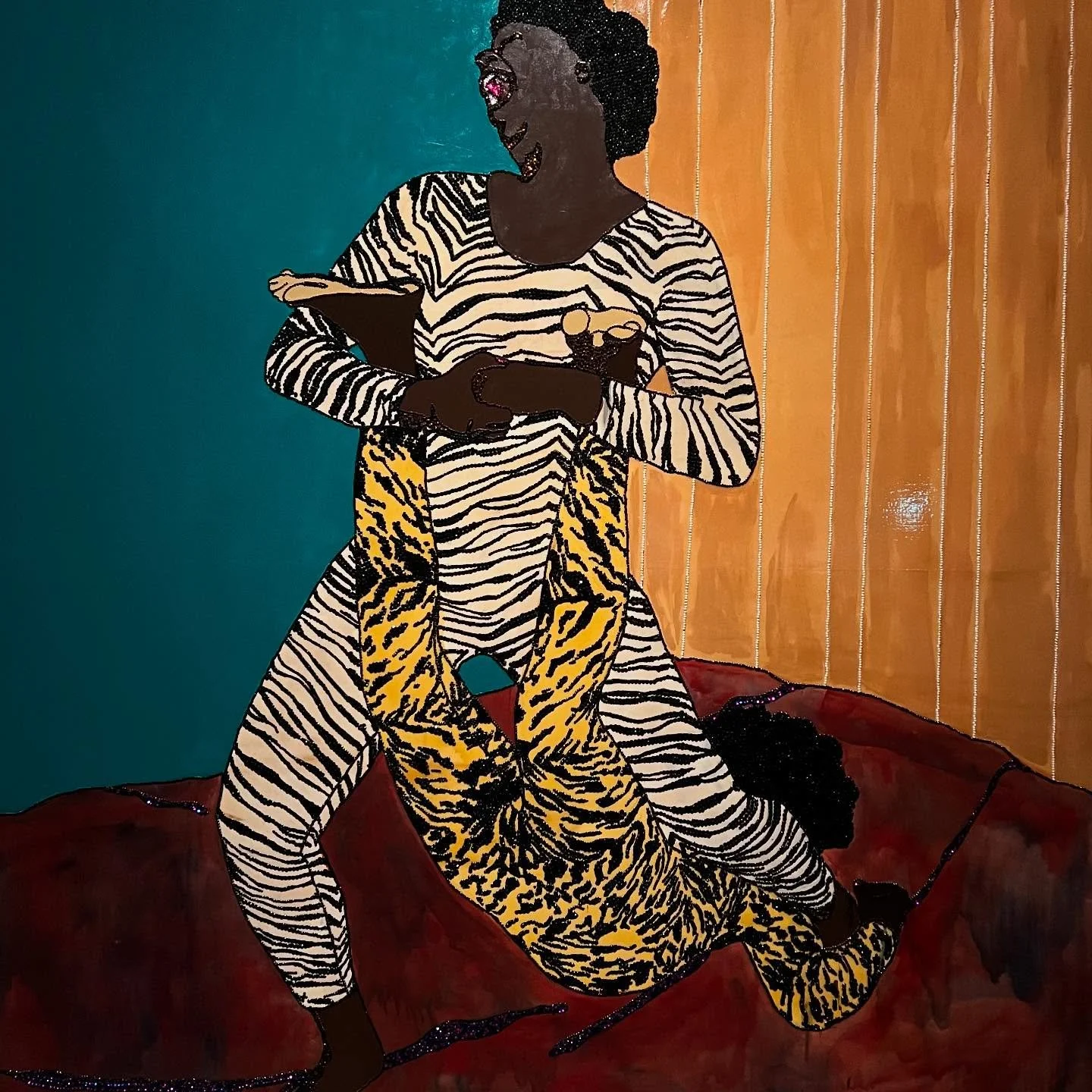 &lsquo;From reading some of the chapters in the book (All About Love), I realised my work is rooted in the space of love: self-love but also love for Black women. Beauty, desire, glamour and all of these notions that I am pulling from have really led