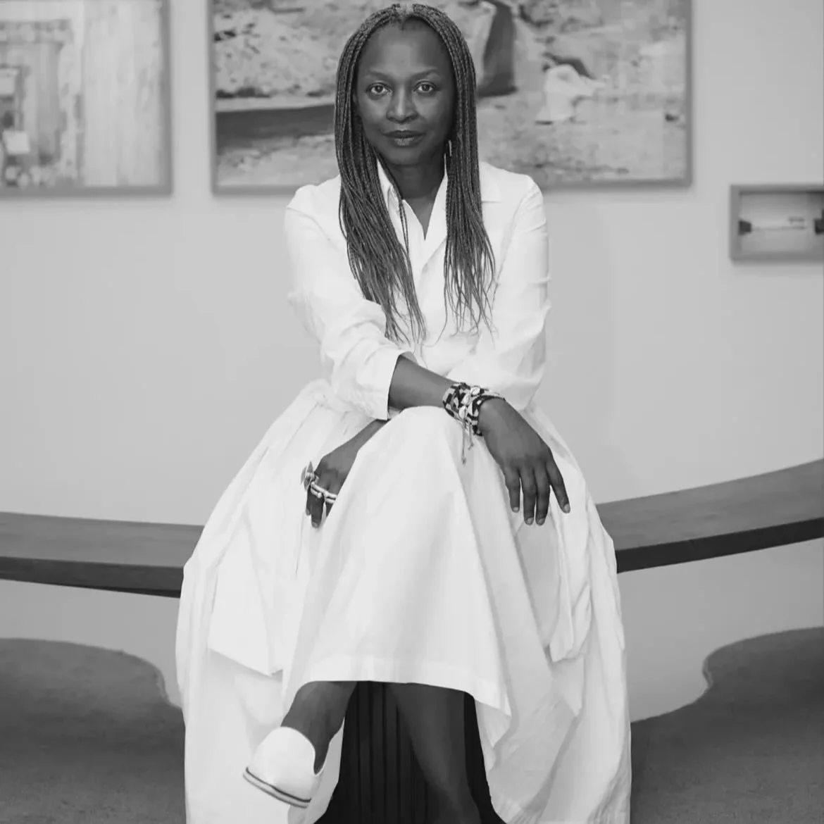 The world is much dimmer without Koyo Kouoh in it. Thank you for everything Koyo, may your legacy live on. 💔💔💔💔💔💔💔💔💔💔. 

The second image is an extract from a conversation we shared for Reframjng Blackness about the recent proliferation of 