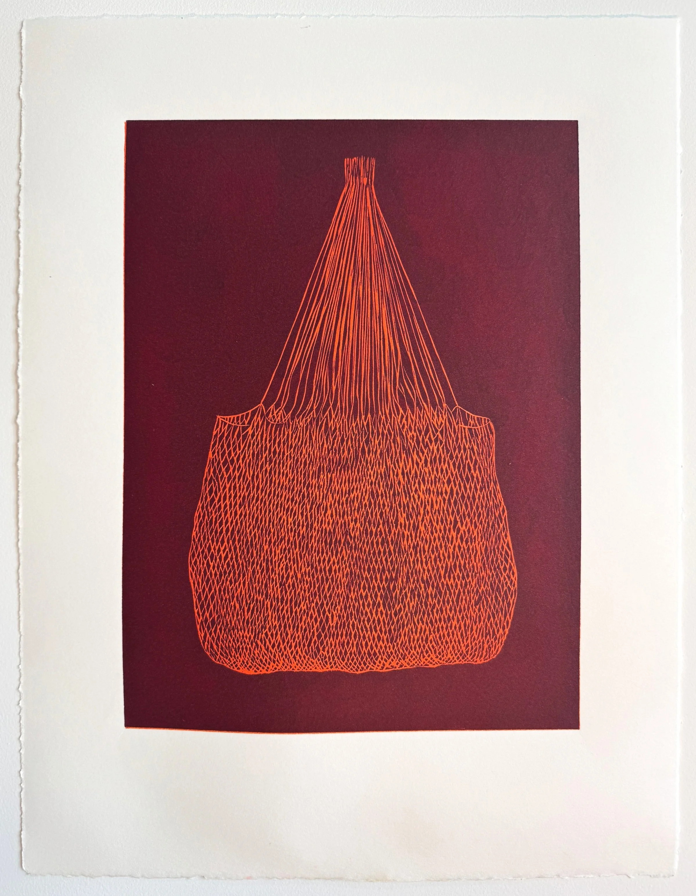 Woodcut print