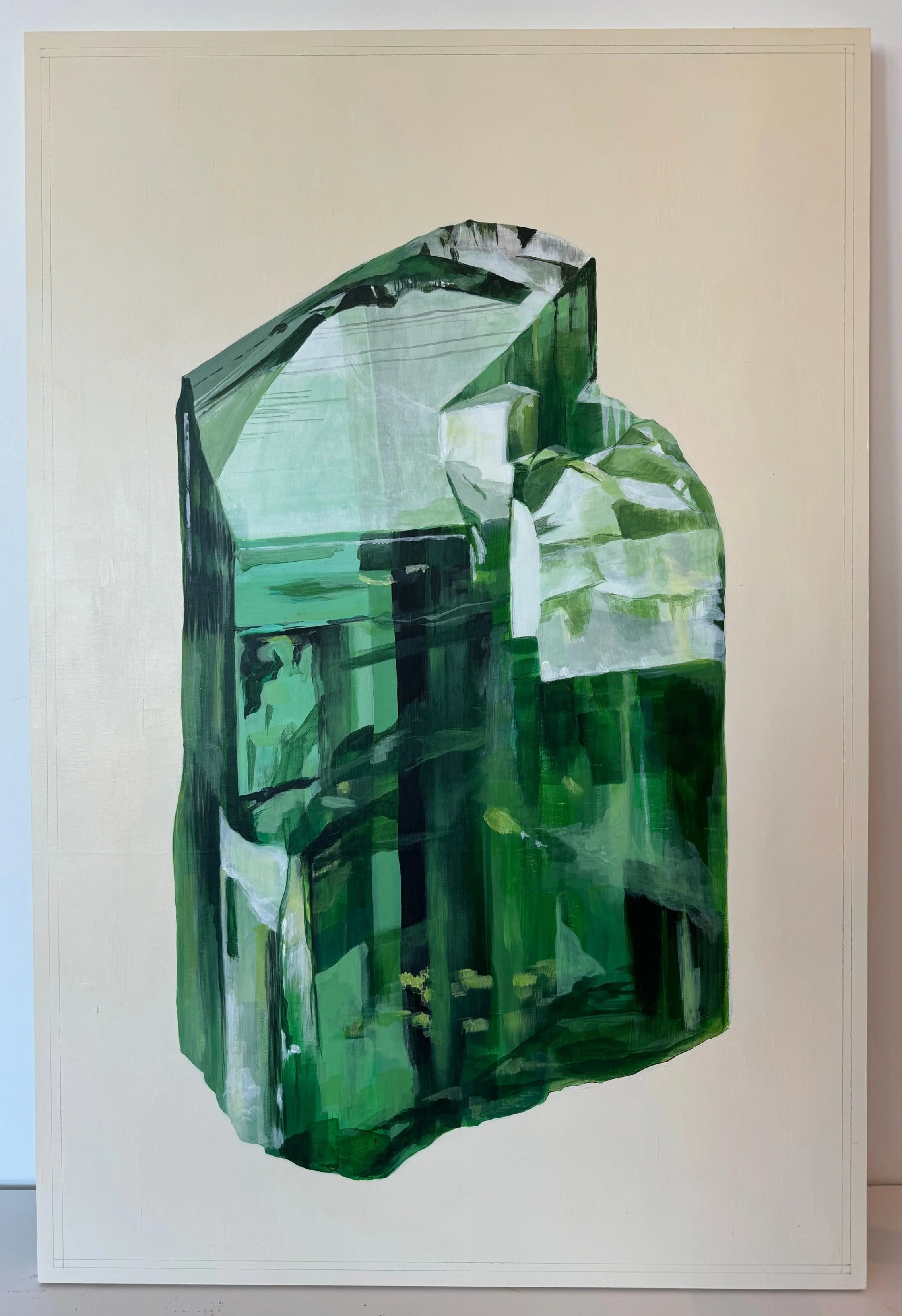 Acrylic on wood panel