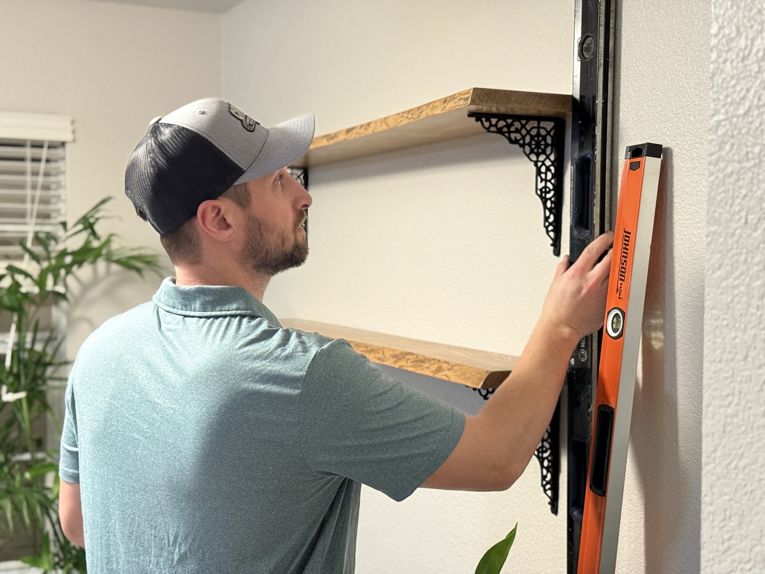 w canyon trl shelves install (2).JPG