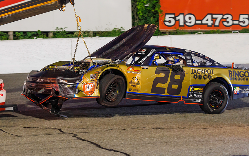 Hard Crash Deals Major Blow to JRD Championship Hopes