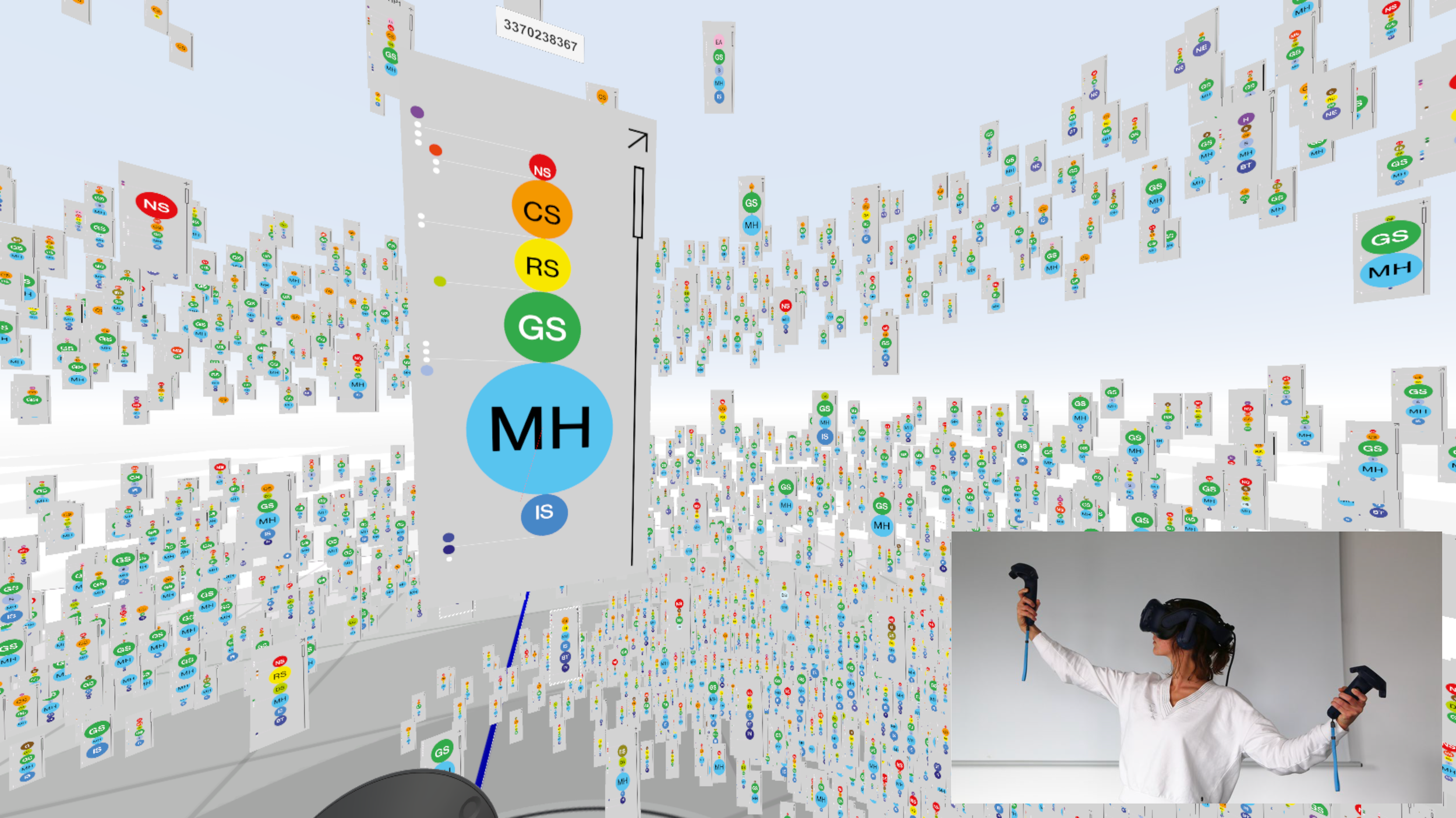 Francois Garnier présente Dr Cloud à la Journée de couplage art-science, Être au corps