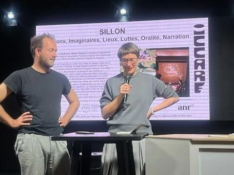 Présentation du projet Sillon lors des Rencontres de la communauté de recherche ICCARE