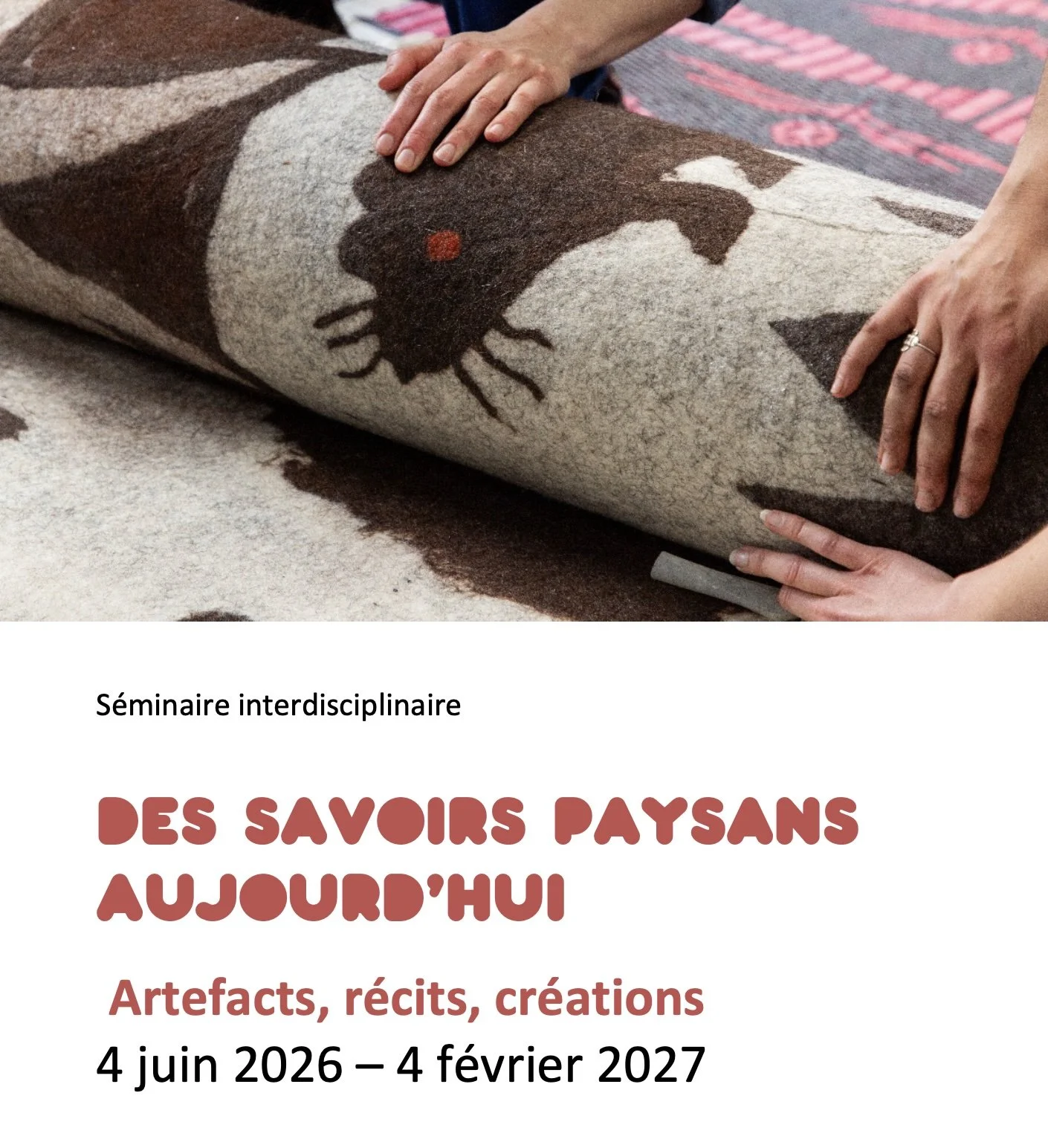 Intervention de Francesca Cozzolino et Marie Preston dans le séminaire « Des savoirs paysans aujourd’hui : artefacts, récits, créations »
