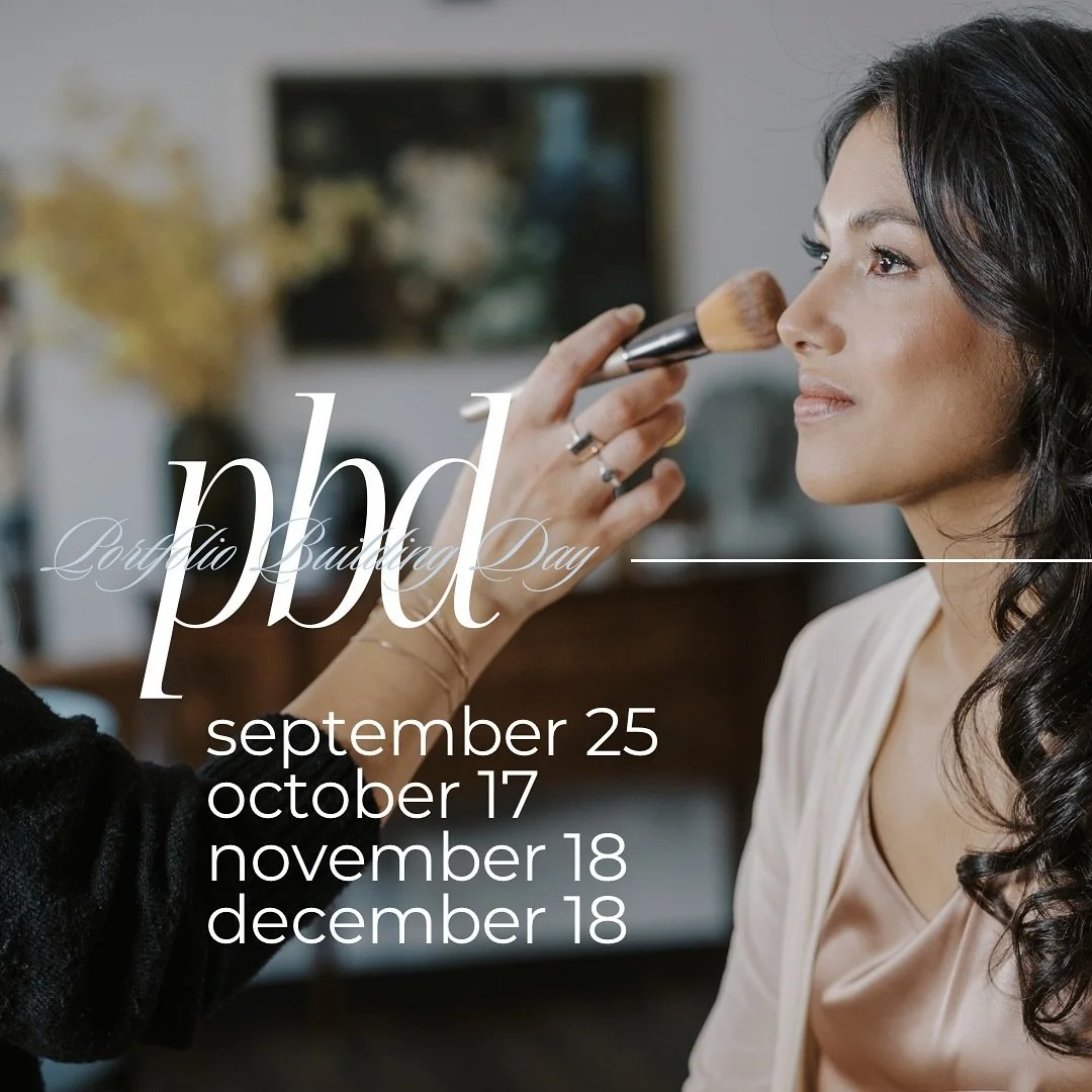 FALL/WINTER 2024
Portfolio Building Days

Join us for one of our upcoming studio portfolio building days. Work on that look you want to start showcasing on your socials. Network with other artists. It&rsquo;s your time to create freely. Introductory 