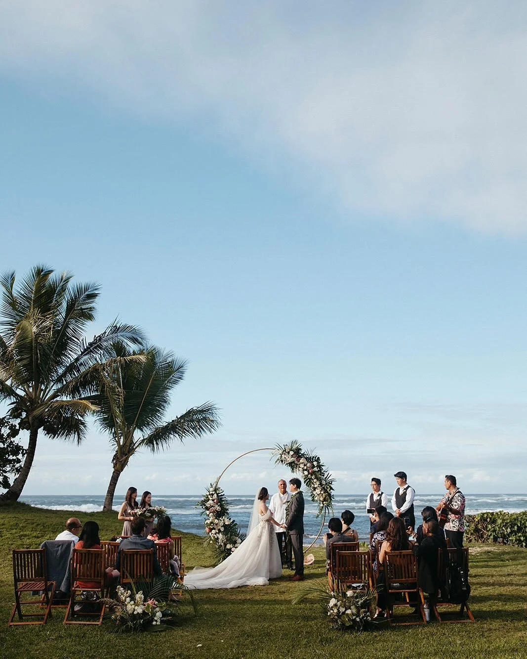 Love was in the air as L + Y said &ldquo;I do&rdquo; in a beautifully intimate ceremony surrounded by their closest family and friends. From the elegant floral arrangements to the heartfelt vows, every moment reflected their unique story and came tog