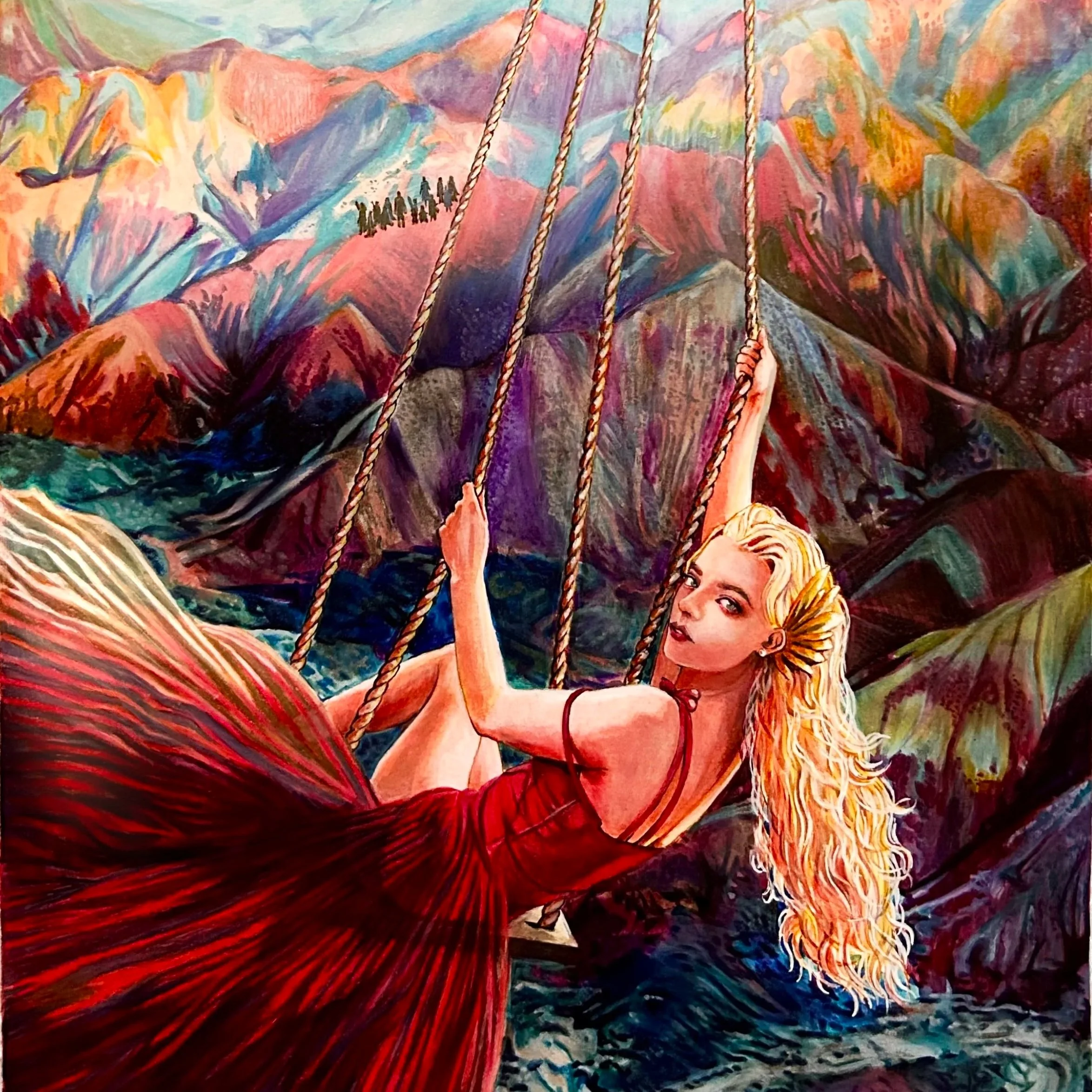 The Fractured Atlas of Jelara #4 Crimson Rising