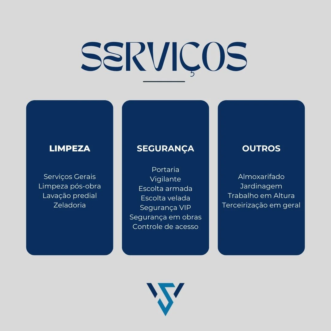 🛠️ Cuidamos de tudo para voc&ecirc;! 🌟 

Na Staff Solu&ccedil;&otilde;es Empresariais, oferecemos uma ampla gama de servi&ccedil;os personalizados para atender &agrave;s suas necessidades com qualidade, efici&ecirc;ncia e seguran&ccedil;a. Confira:
